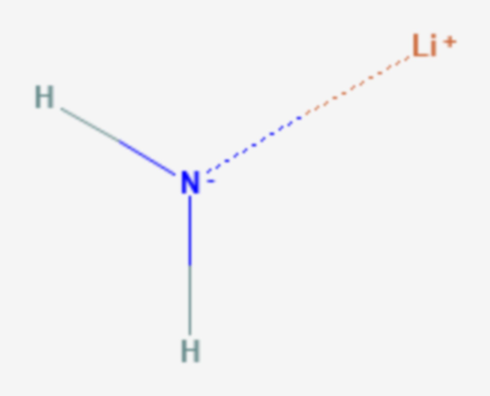 Lithiumamid (Strukturformel)