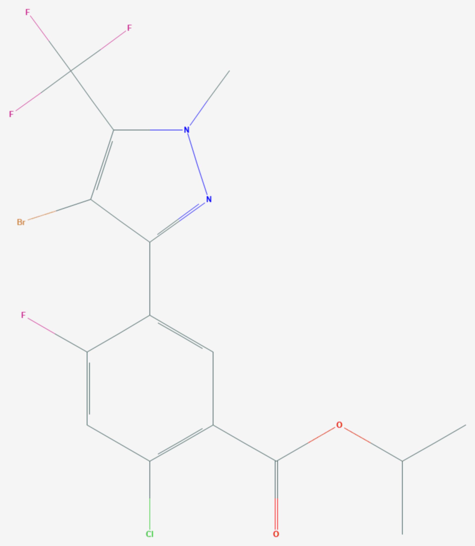 Fluazolat (Strukturformel)