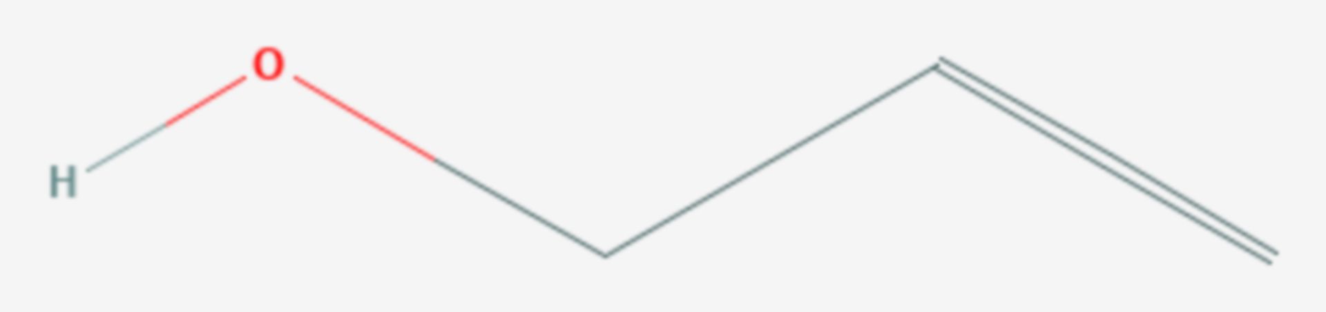 Allylalkohol (Strukturformel)