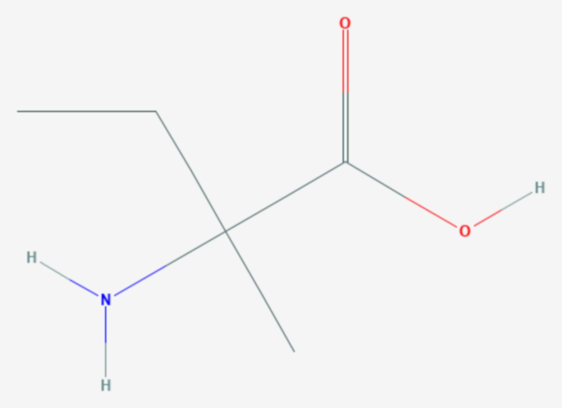 Isovalin (Strukturformel)