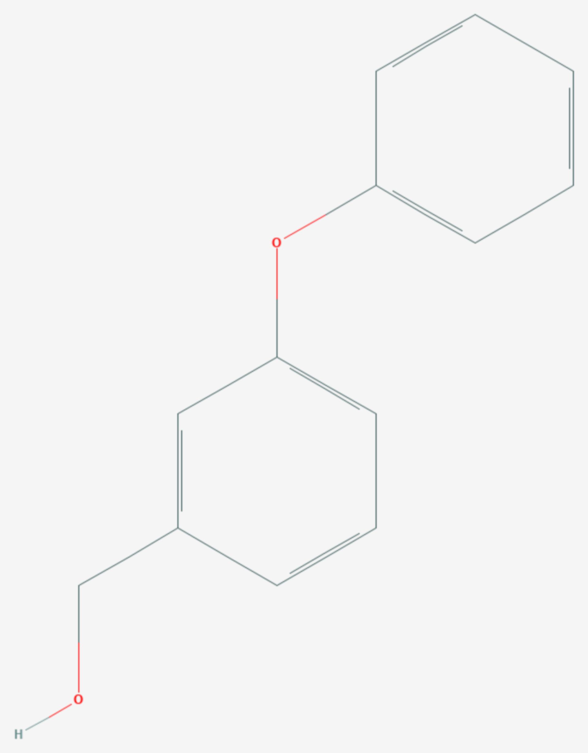 3-Phenoxybenzylalkohol (Strukturformel)