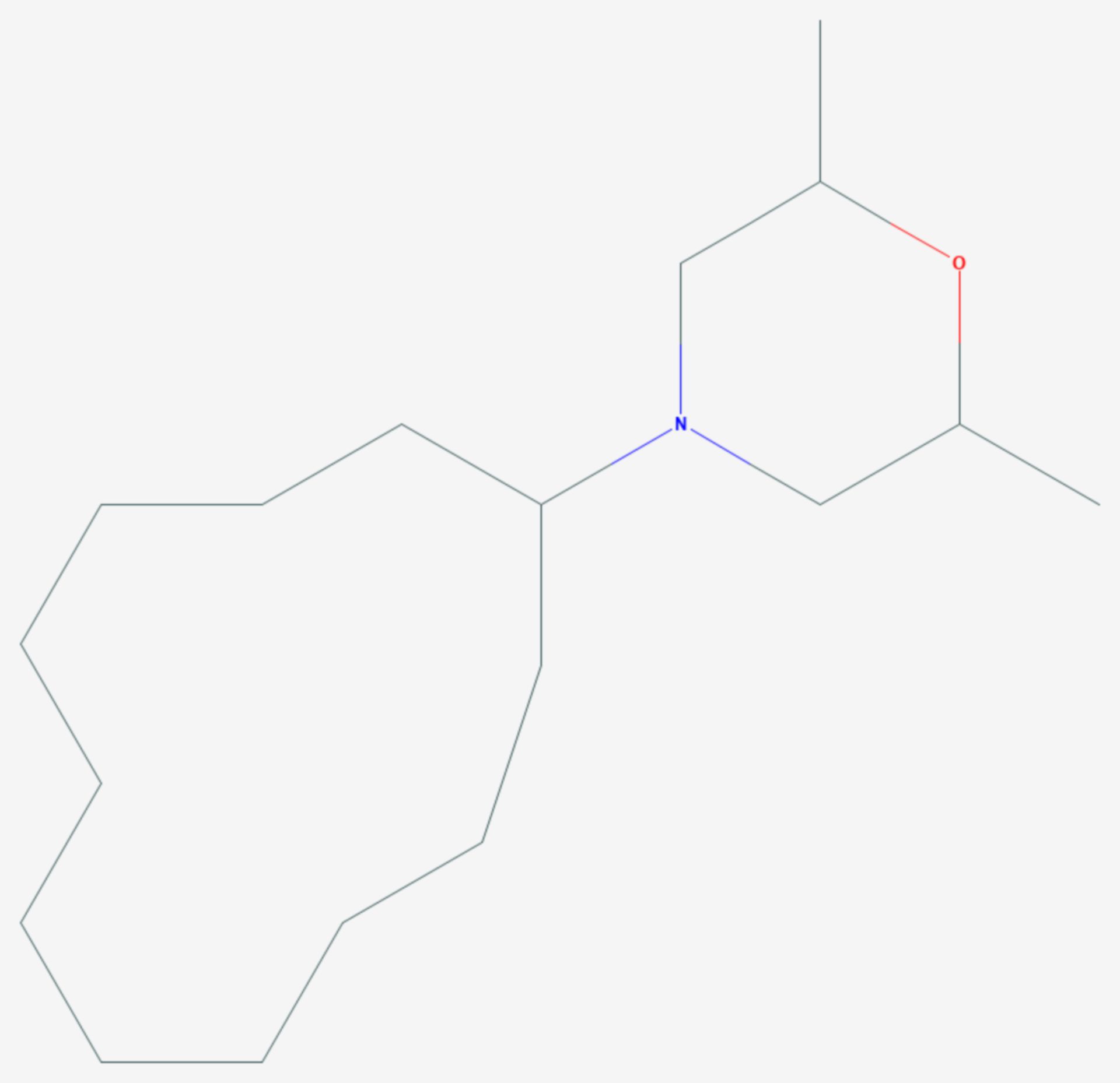 Dodemorph (Strukturformel)