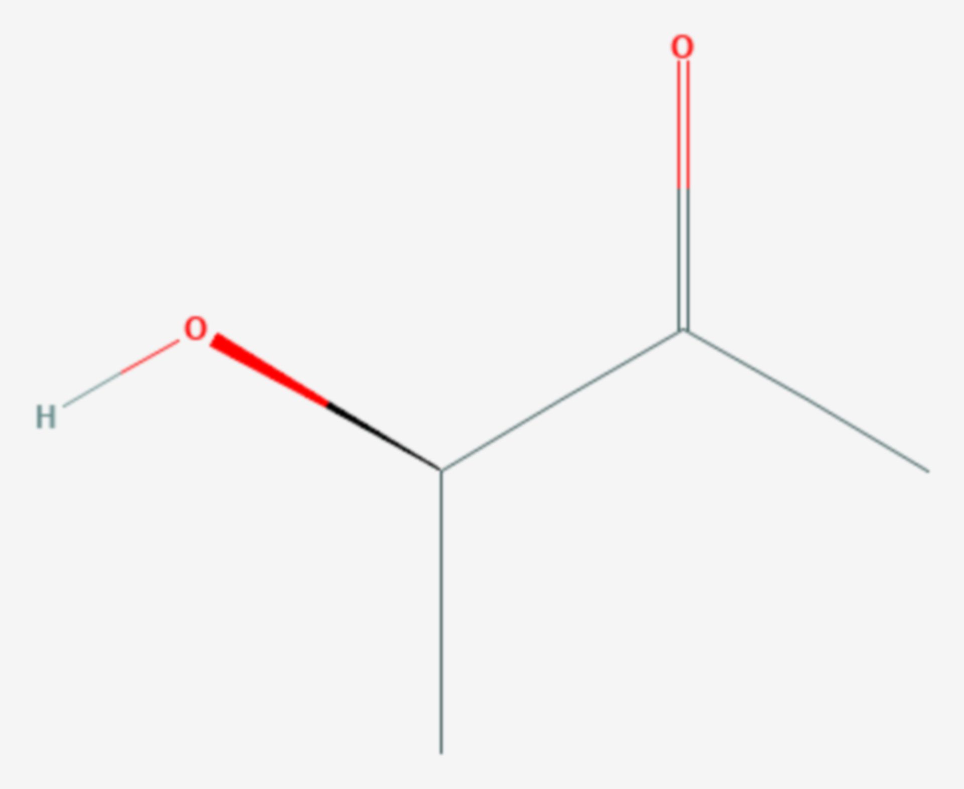 3-Hydroxy-2-butanon (Strukturformel)