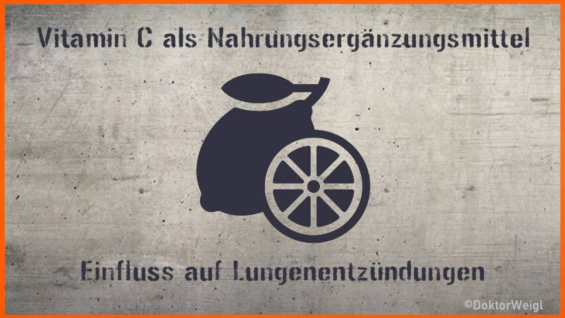 Wirkt Vitamin C bei Lungenentzündungen vorbeugend?