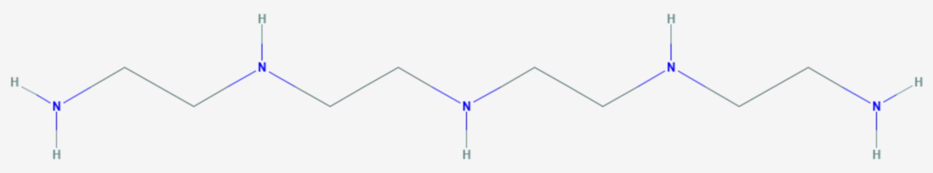 Tetraethylenpentamin (Strukturformel)