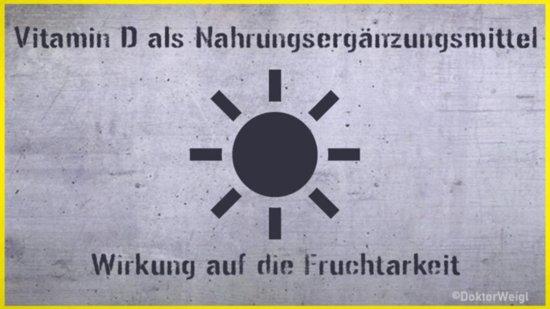 Diesen Einfluss hat Vitamin D auf die männliche Fruchtbarkeit