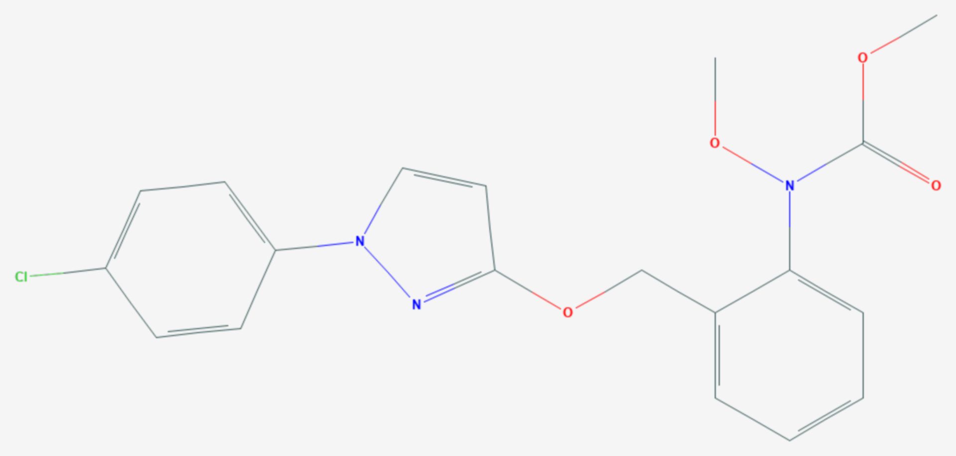 Pyraclostrobin (Strukturformel)