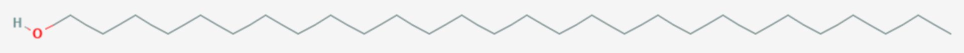 1-Octacosanol (Strukturformel)