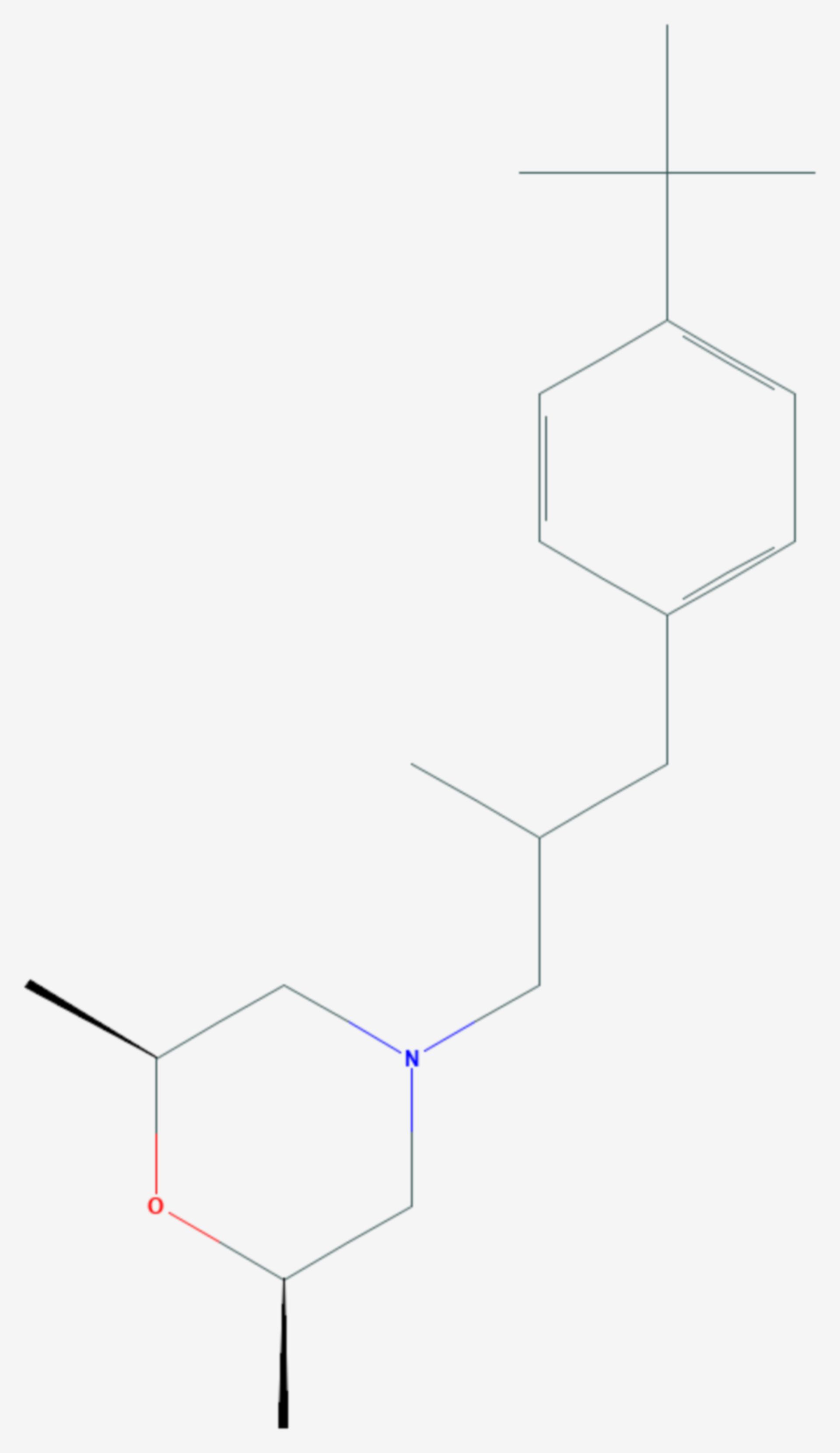 Fenpropimorph (Strukturformel)