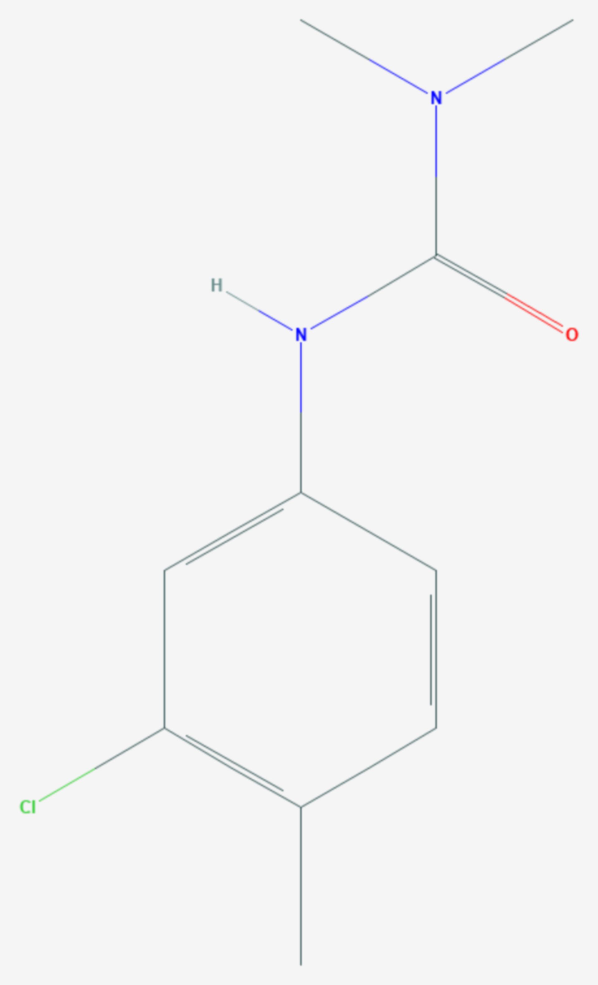 Chlortoluron (Strukturformel)