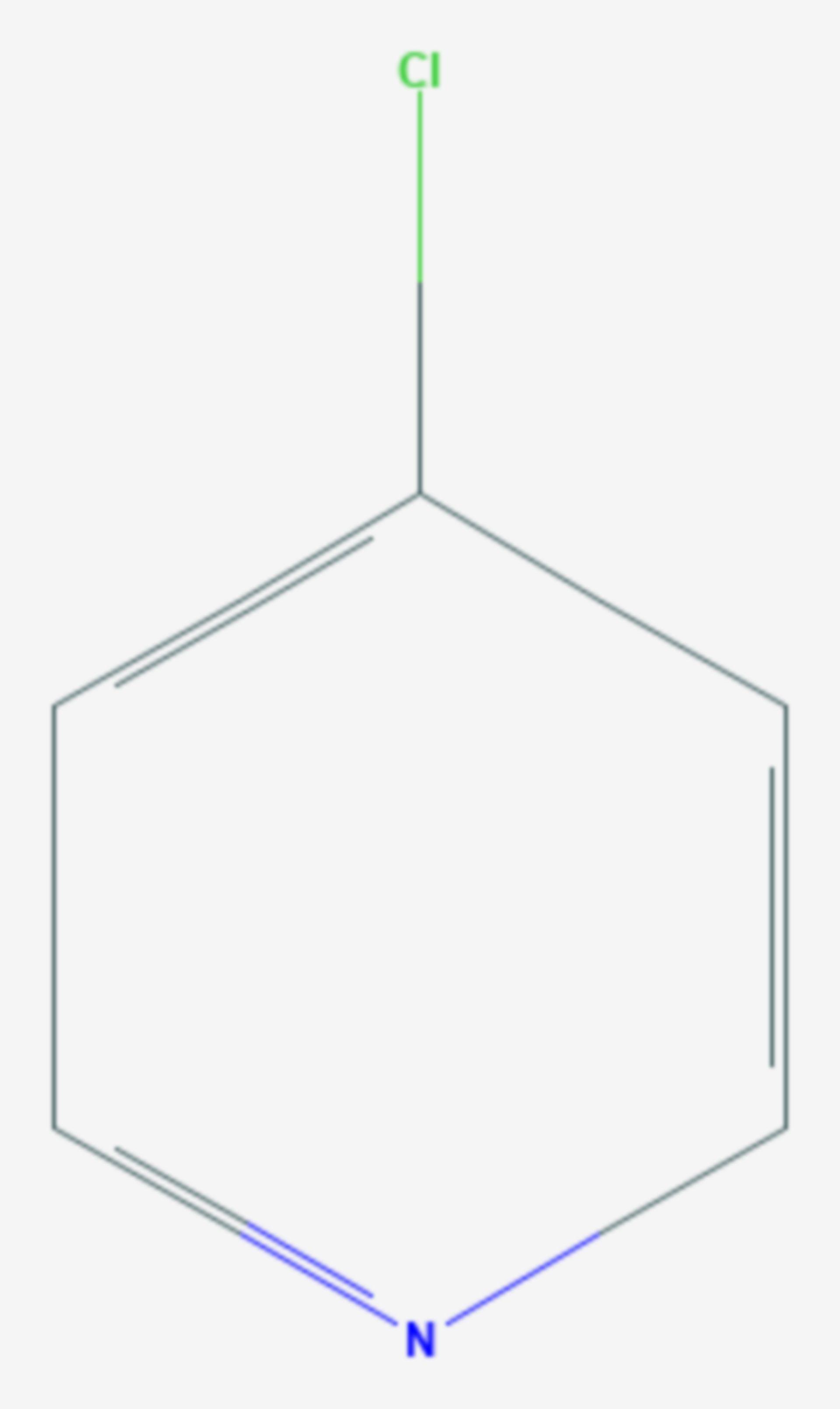 4-Chlorpyridin (Strukturformel)