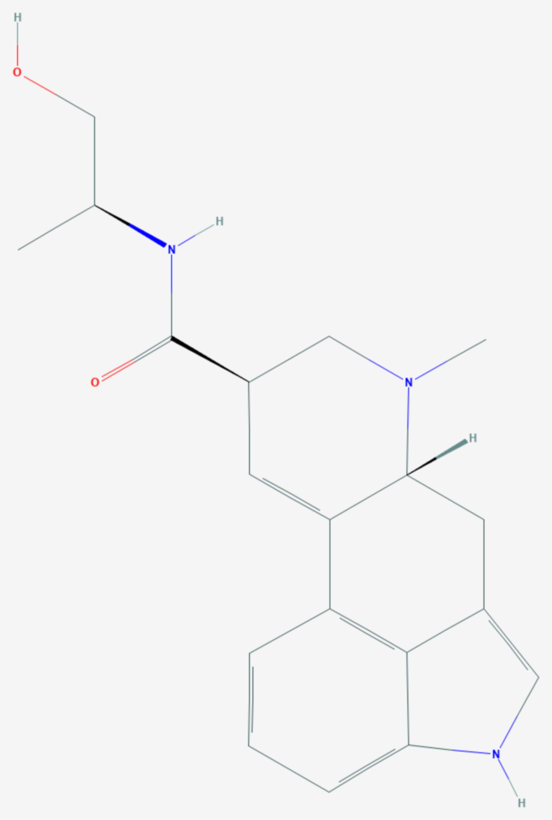 Ergometrin (Strukturformel)