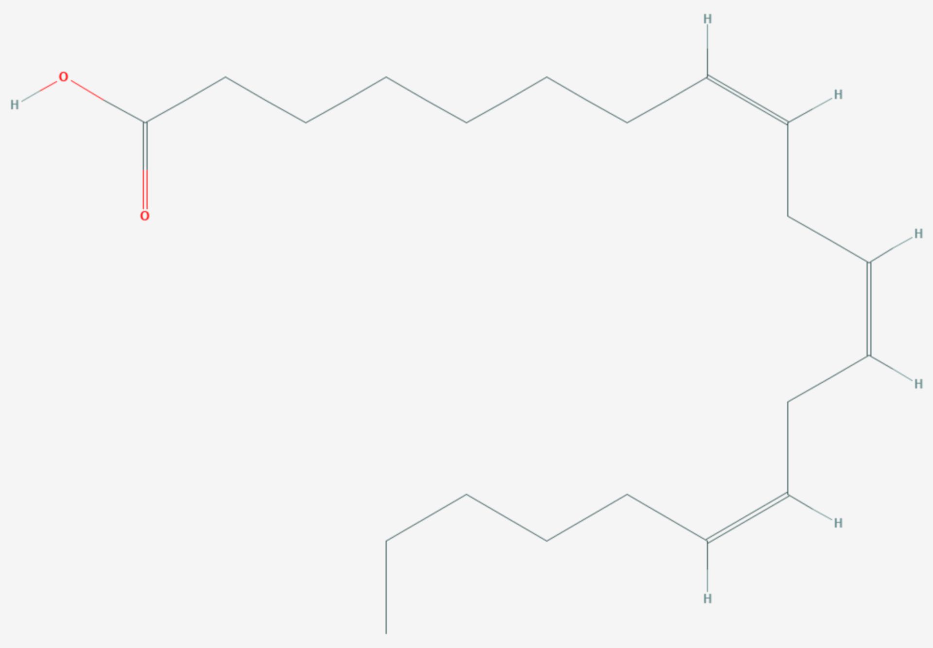 Dihomogammalinolensäure (Strukturformel)