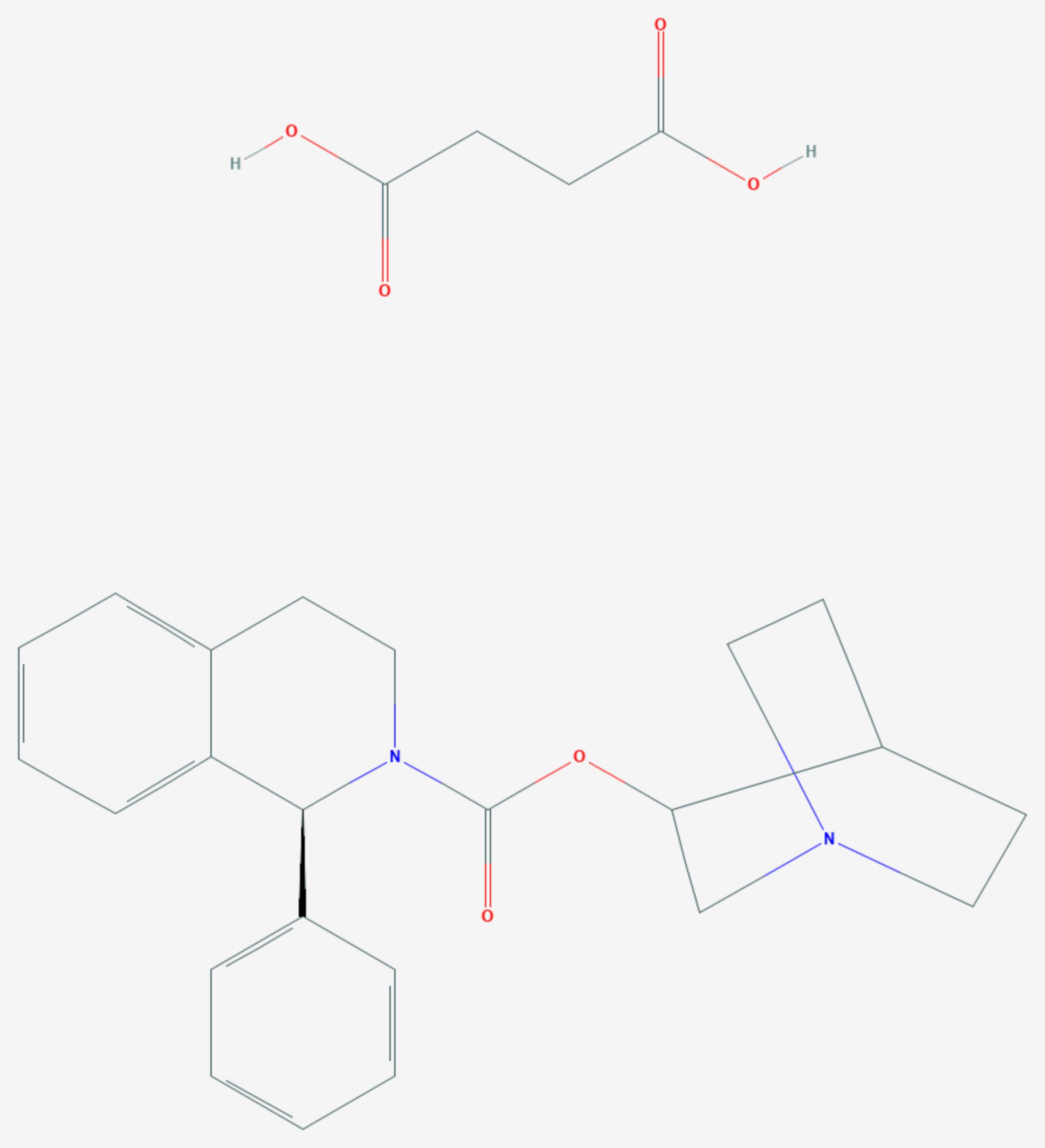 Solifenacin (Strukturformel)