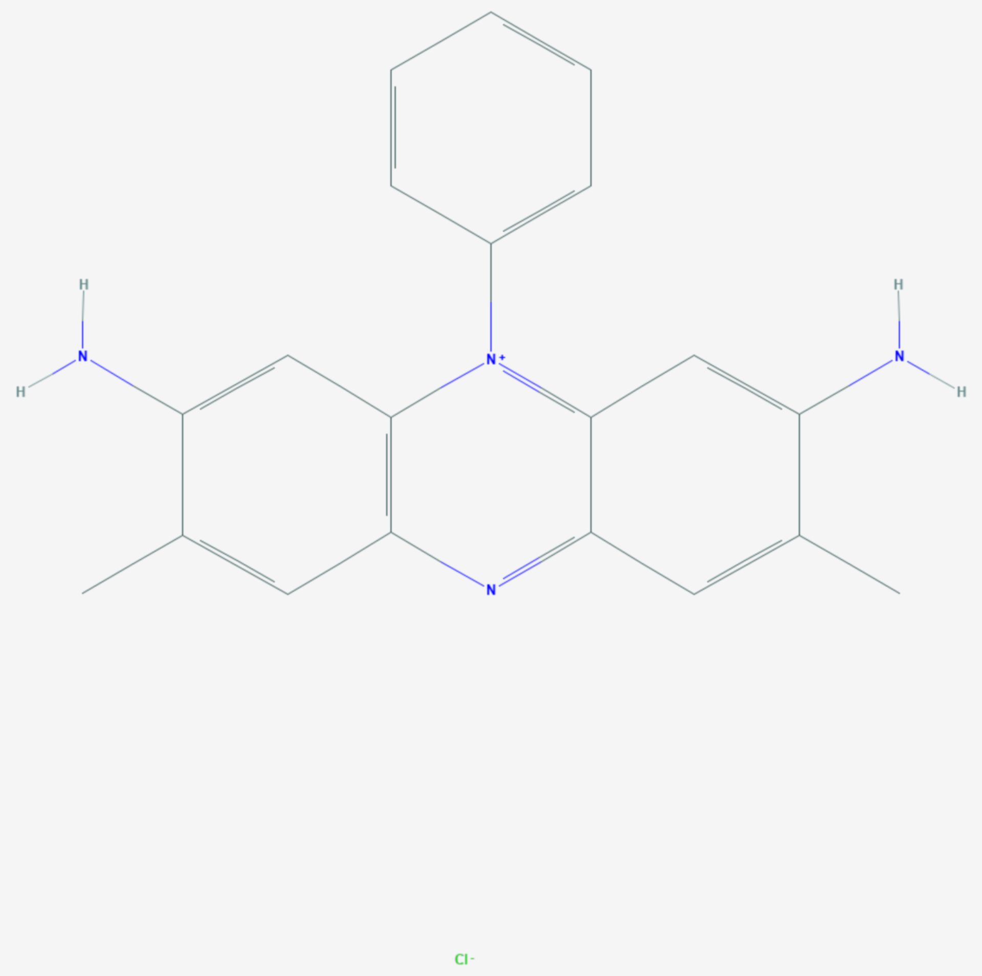 Safranin T (Strukturformel)