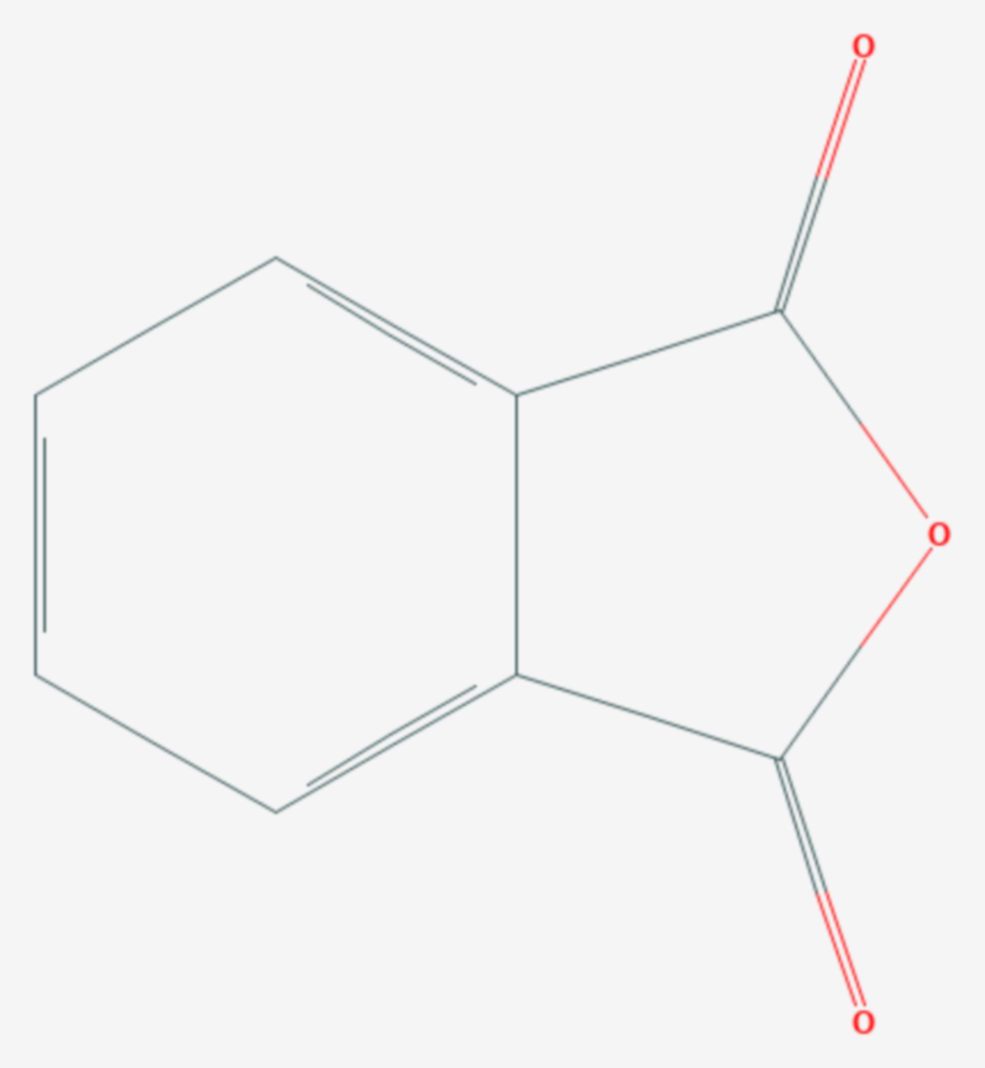 Phthalsäureanhydrid (Strukturformel)
