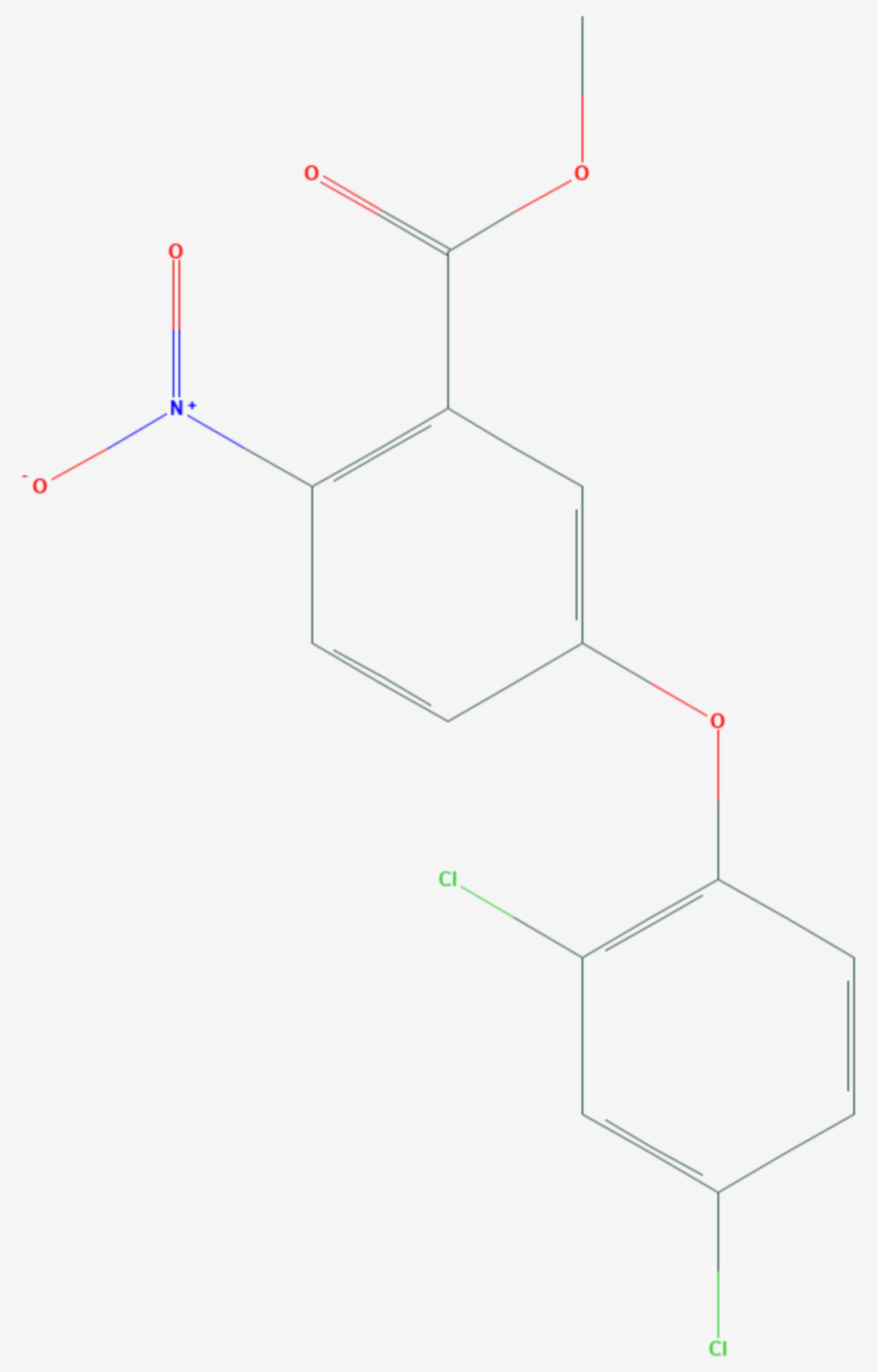 Bifenox (Strukturformel)
