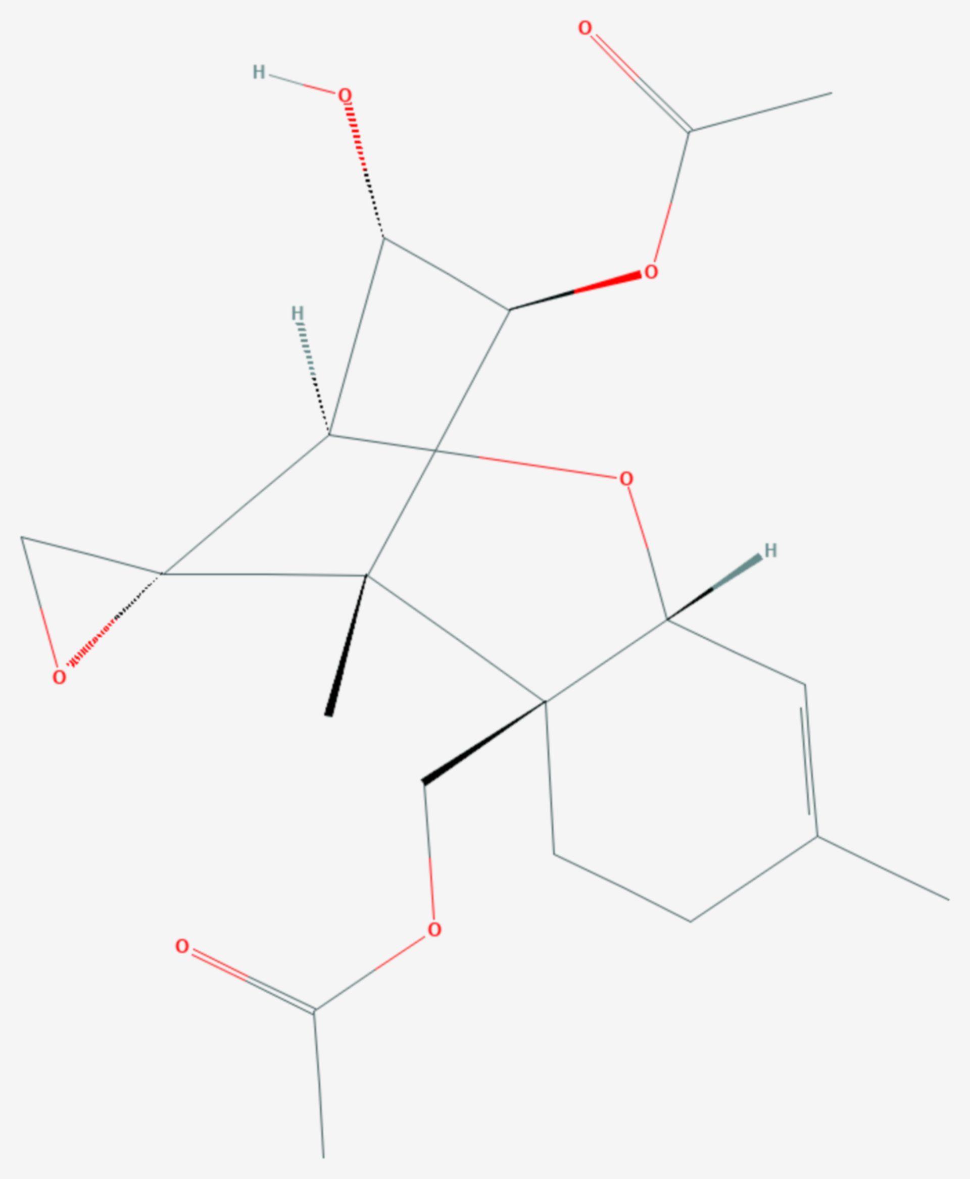 Diacetoxyscirpenol (Strukturformel)