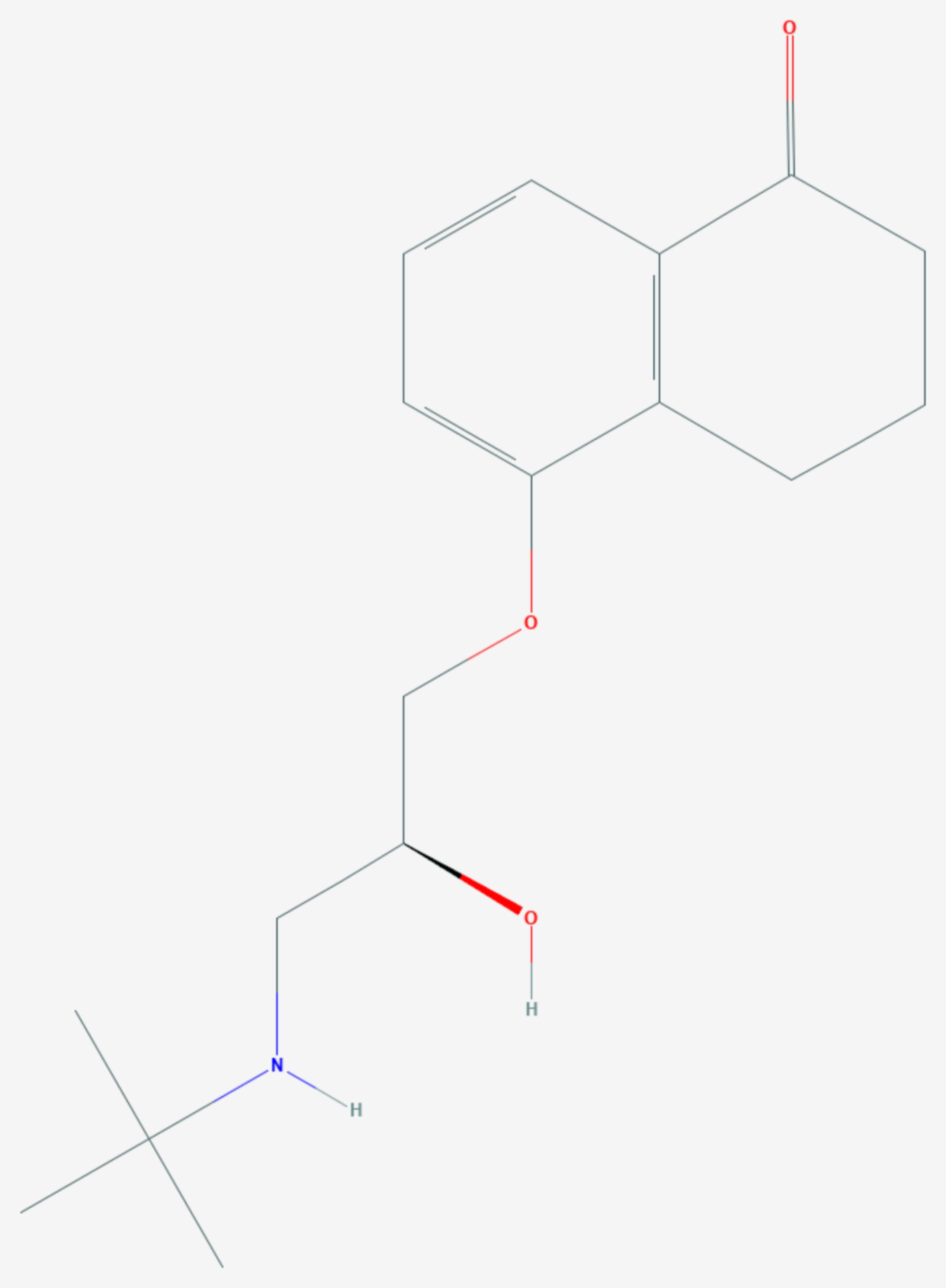 Levobunolol (Strukturformel)