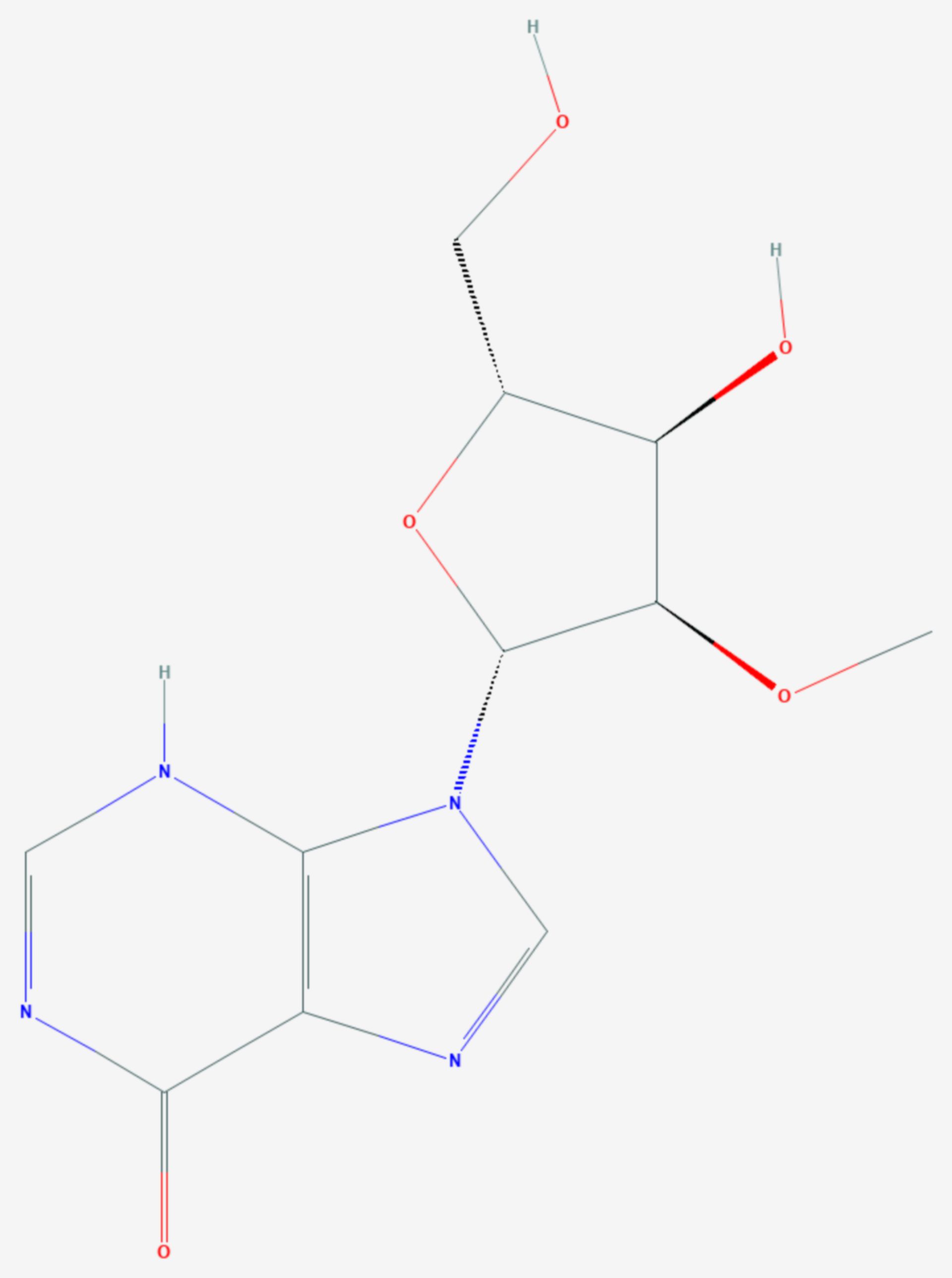 2′-O-Methylinosin (Strukturformel)