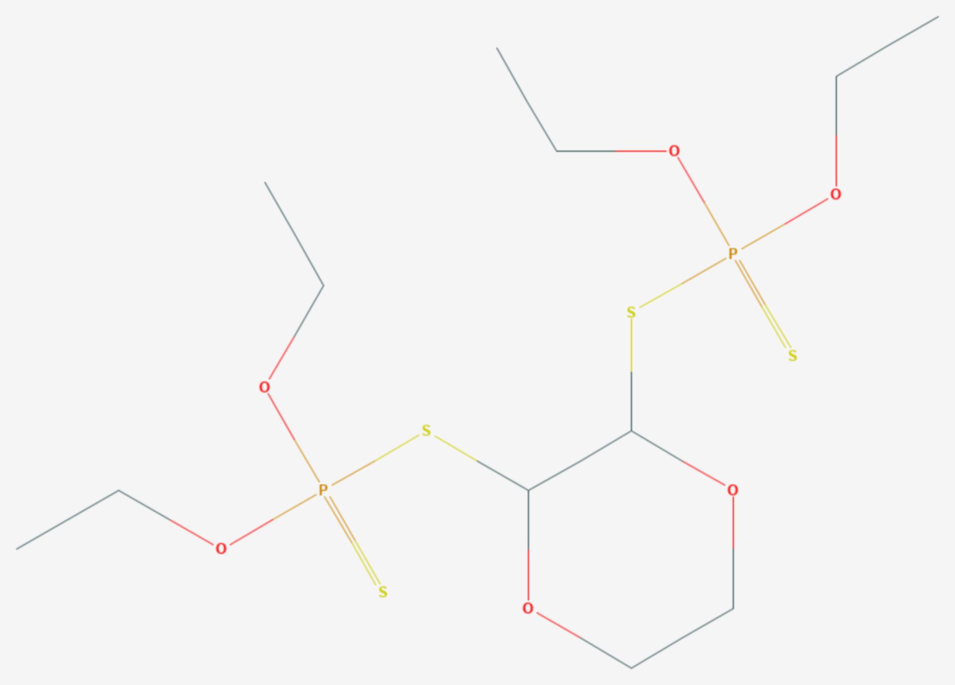 Dioxathion (Strukturformel)