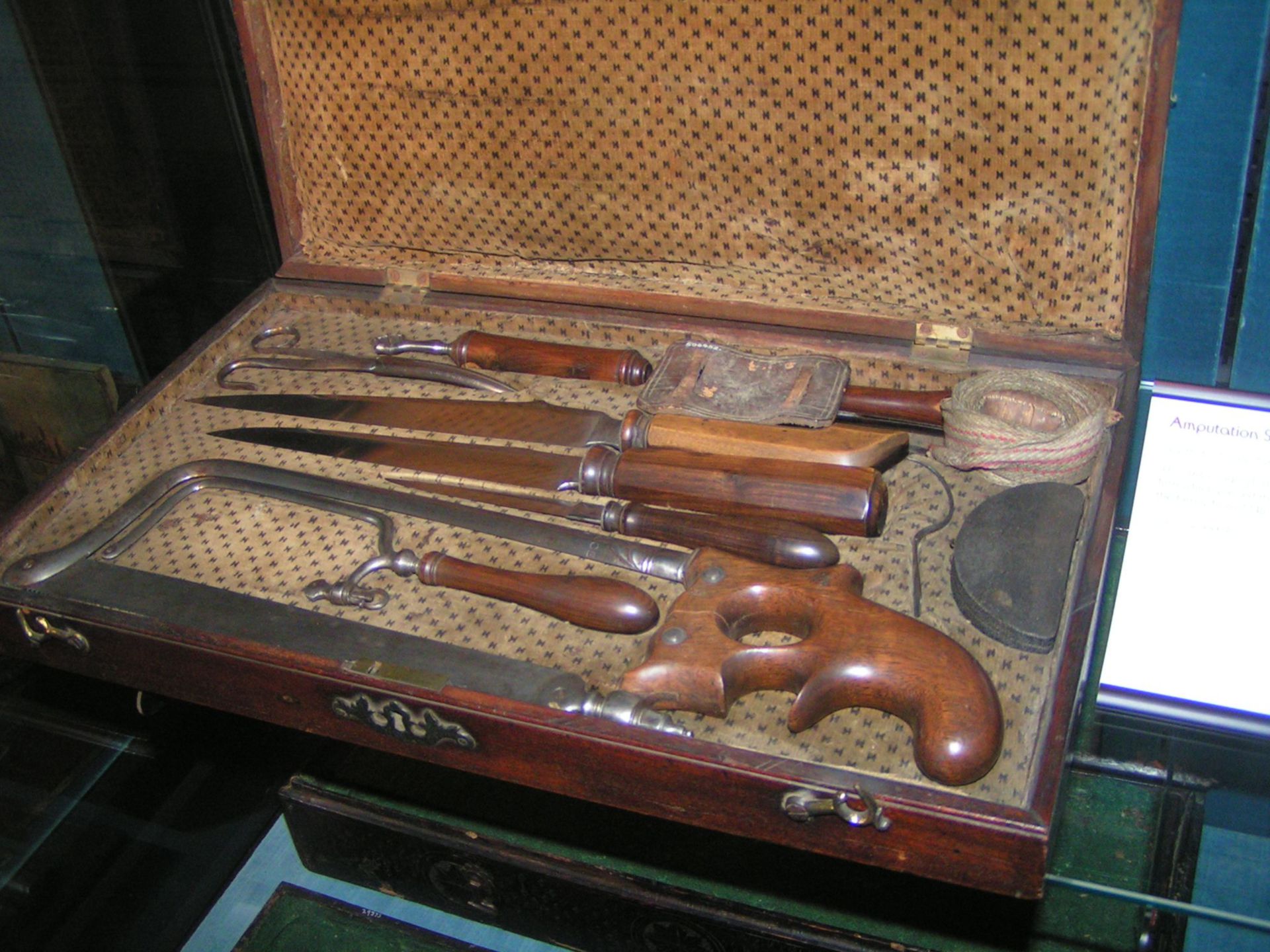 Tools used for amputation