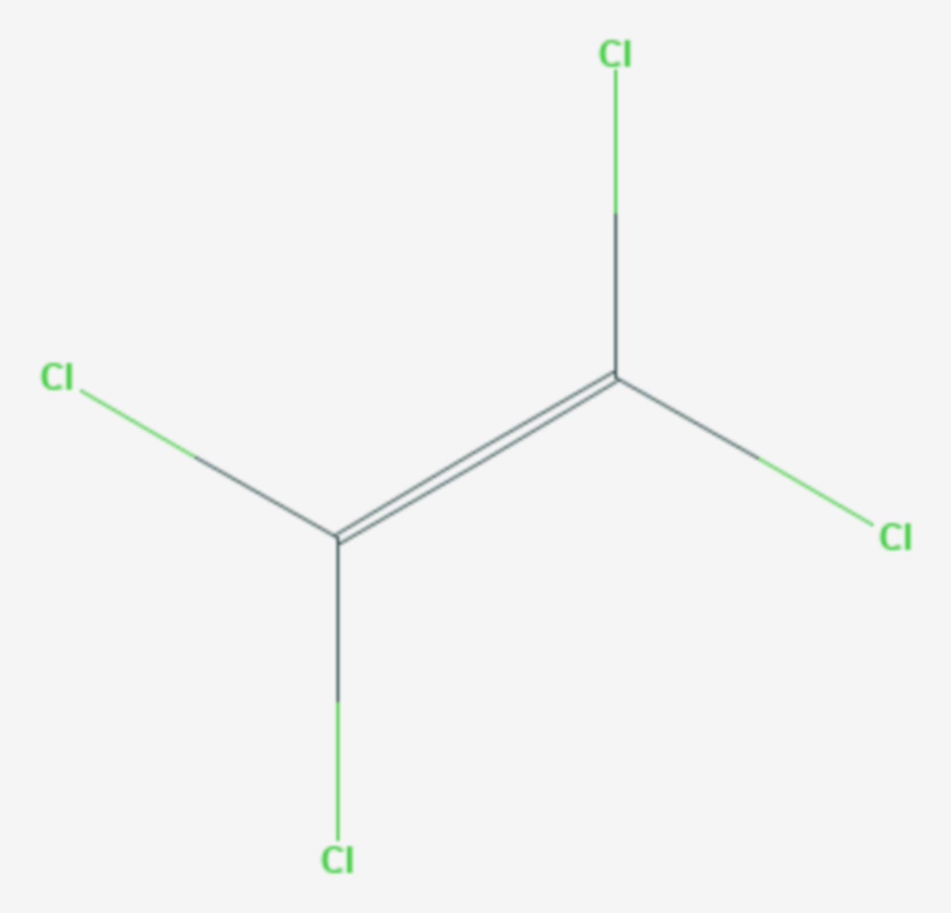 Tetrachlorethen (Strukturformel)
