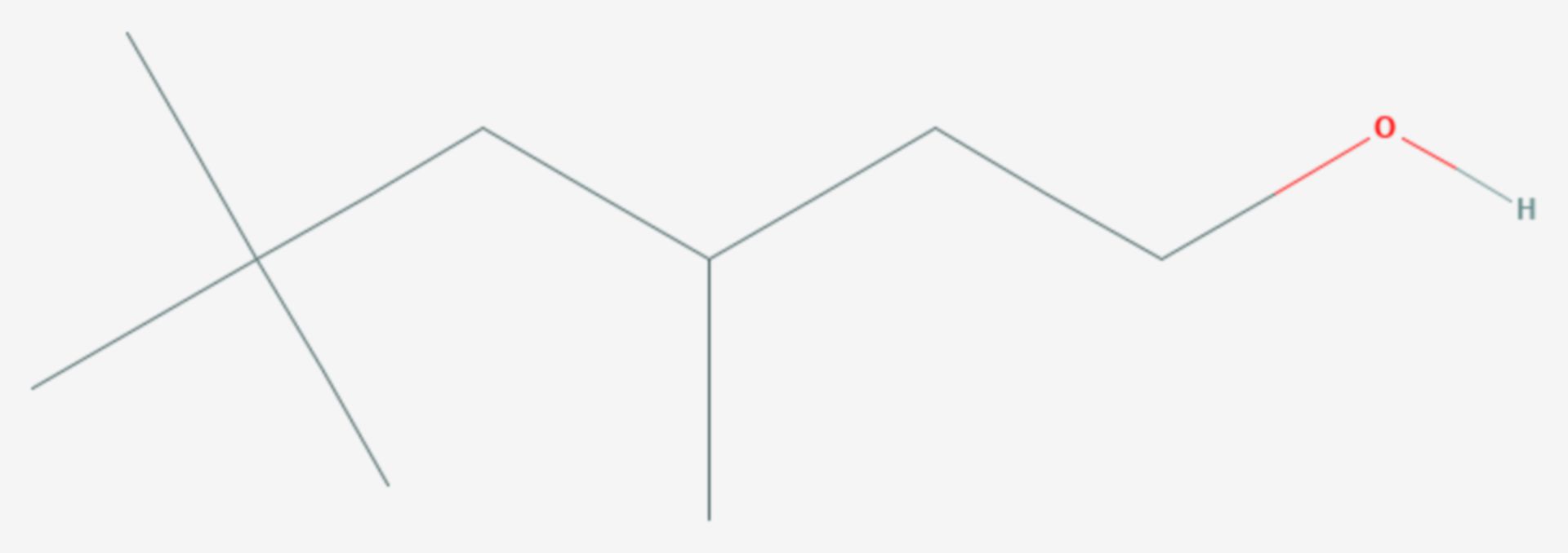 3,5,5-Trimethyl-1-hexanol (Strukturformel)