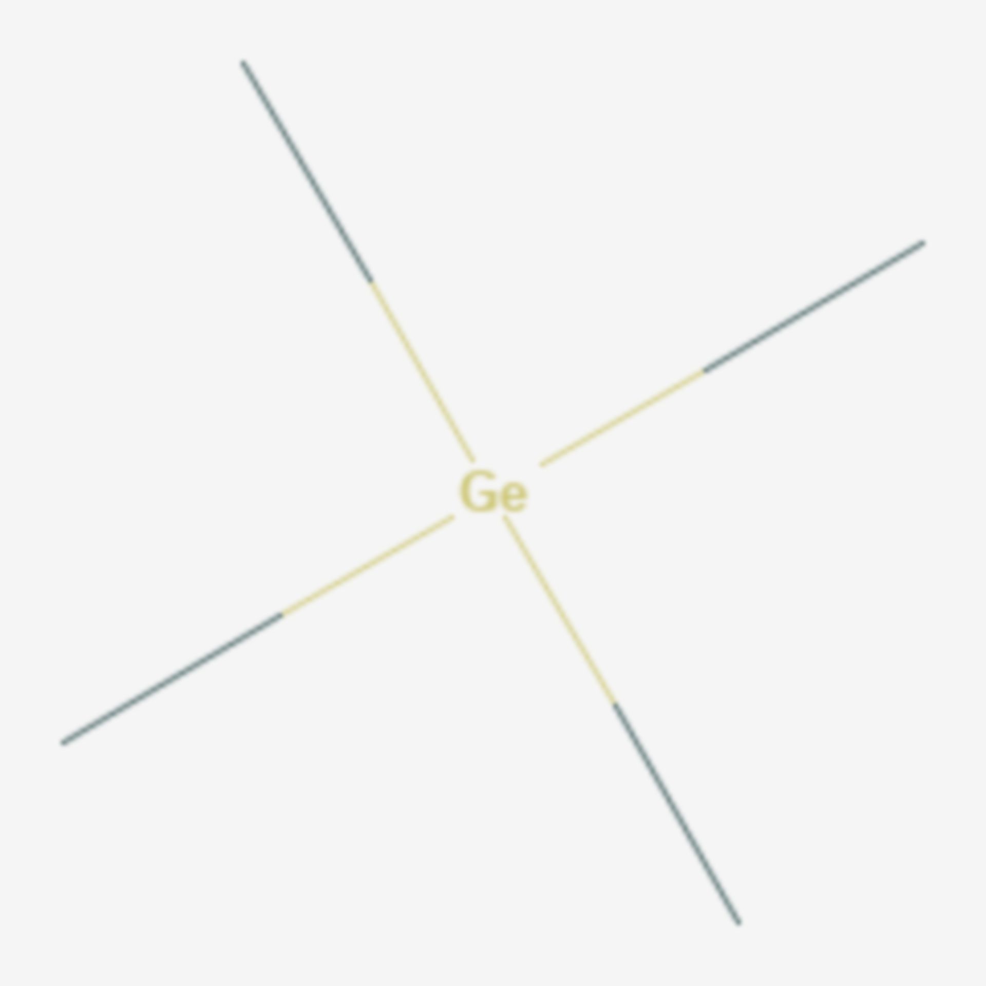 Tetramethylgermanium (Strukturformel)