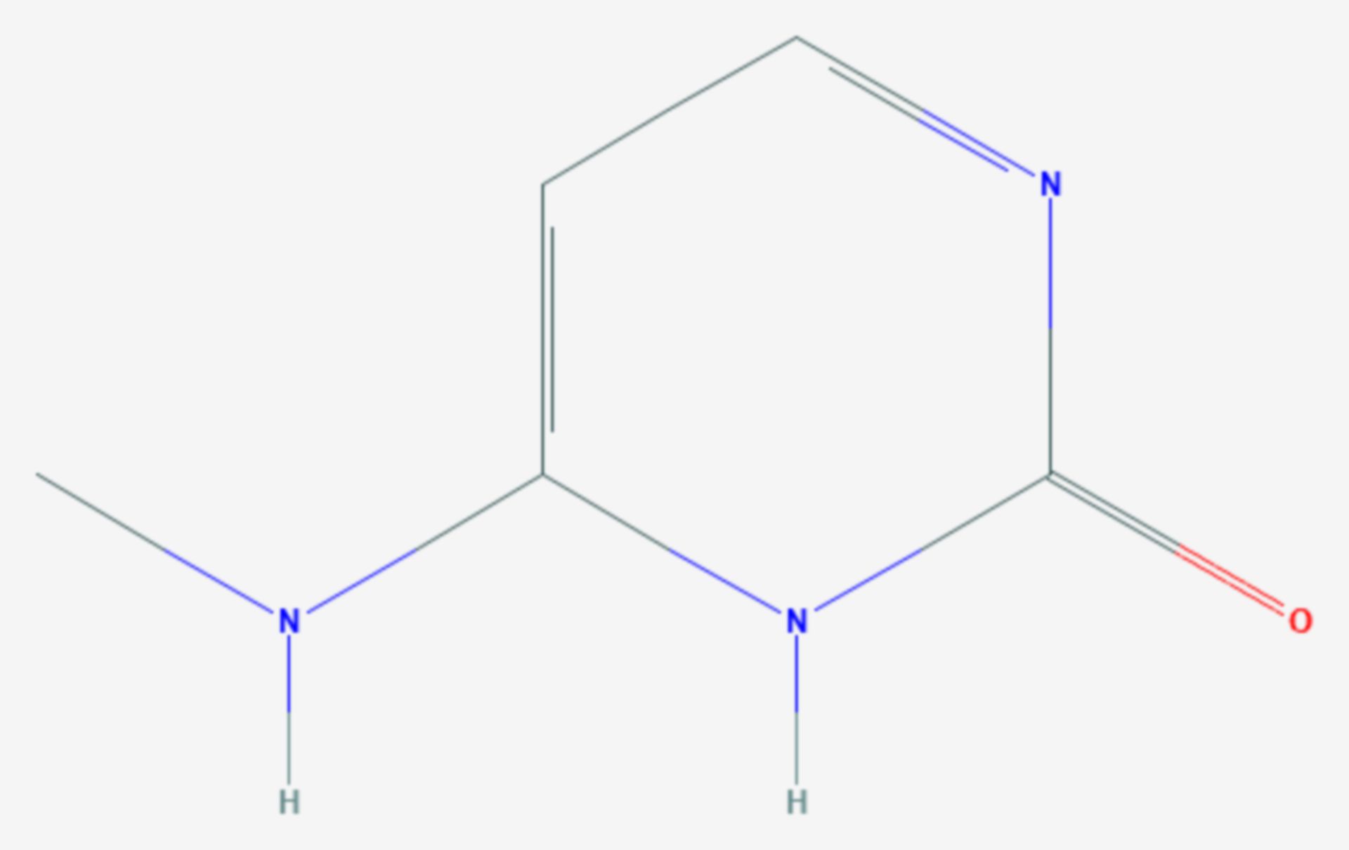 N4-Methylcytosin (Strukturformel)