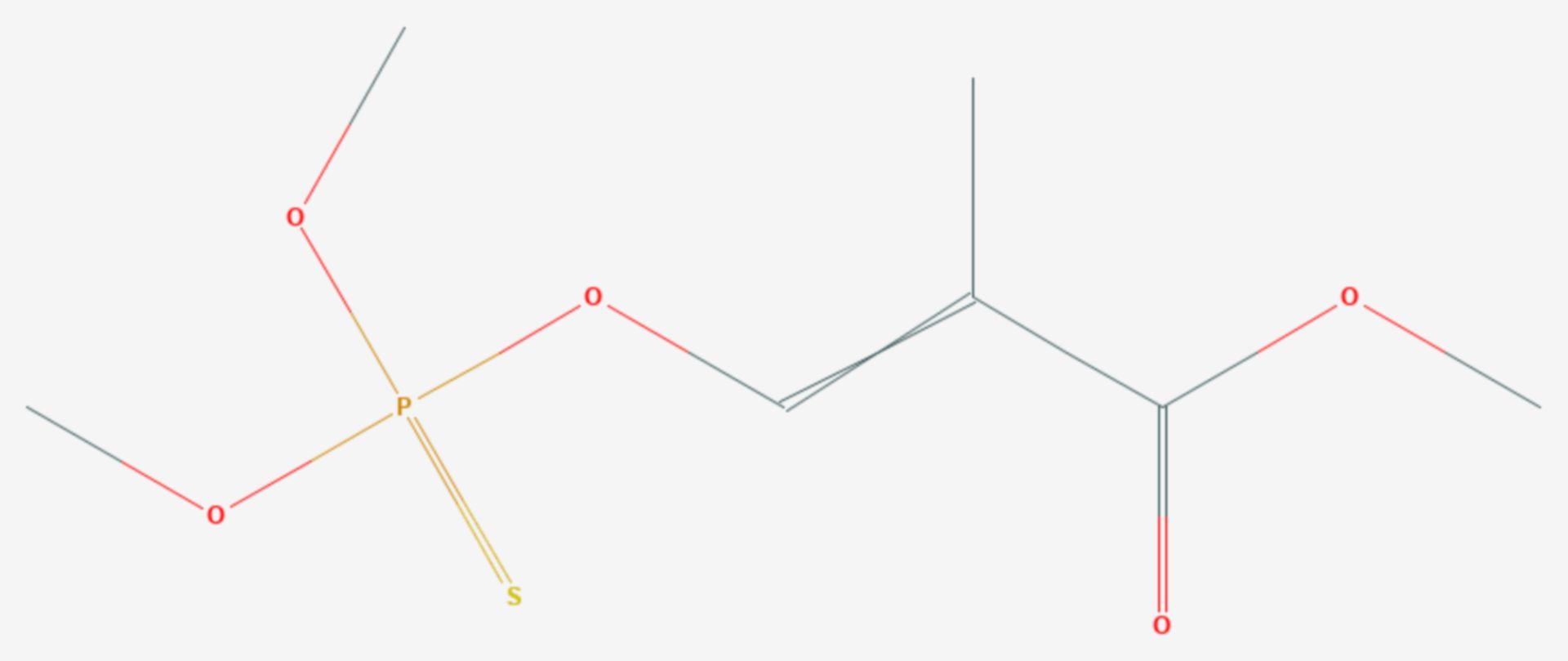 Methacrifos (Strukturformel)
