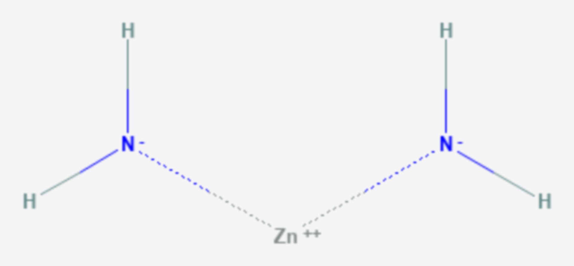 Zinkamid (Strukturformel)