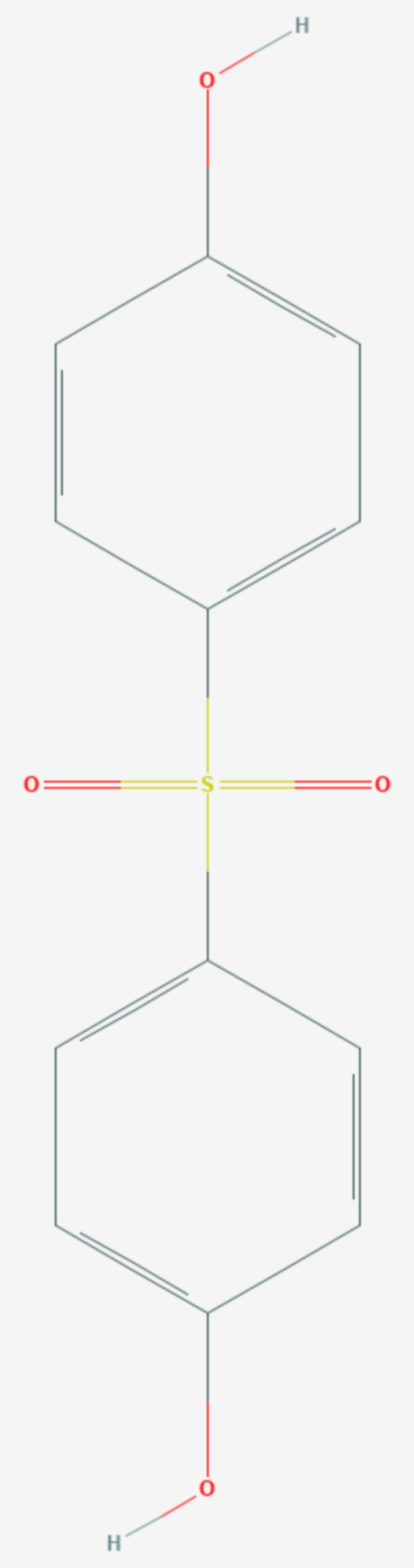 Bisphenol S (Strukturformel)
