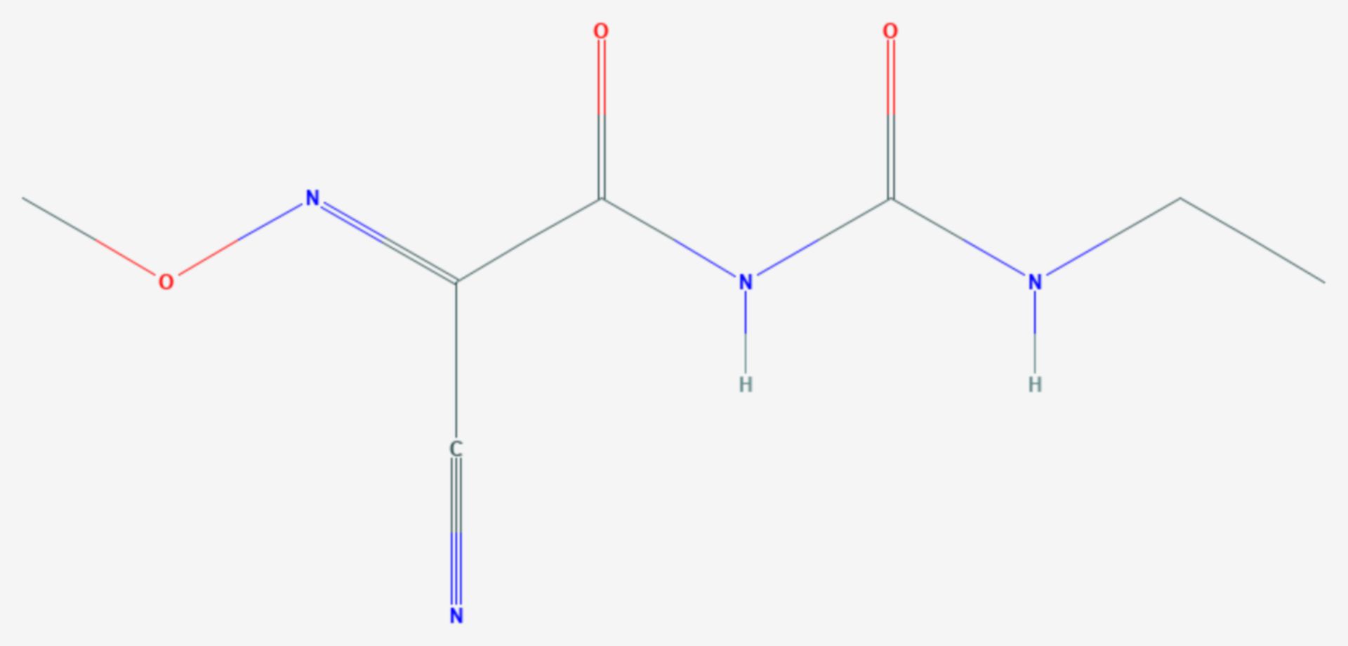 Cymoxanil (Strukturformel)