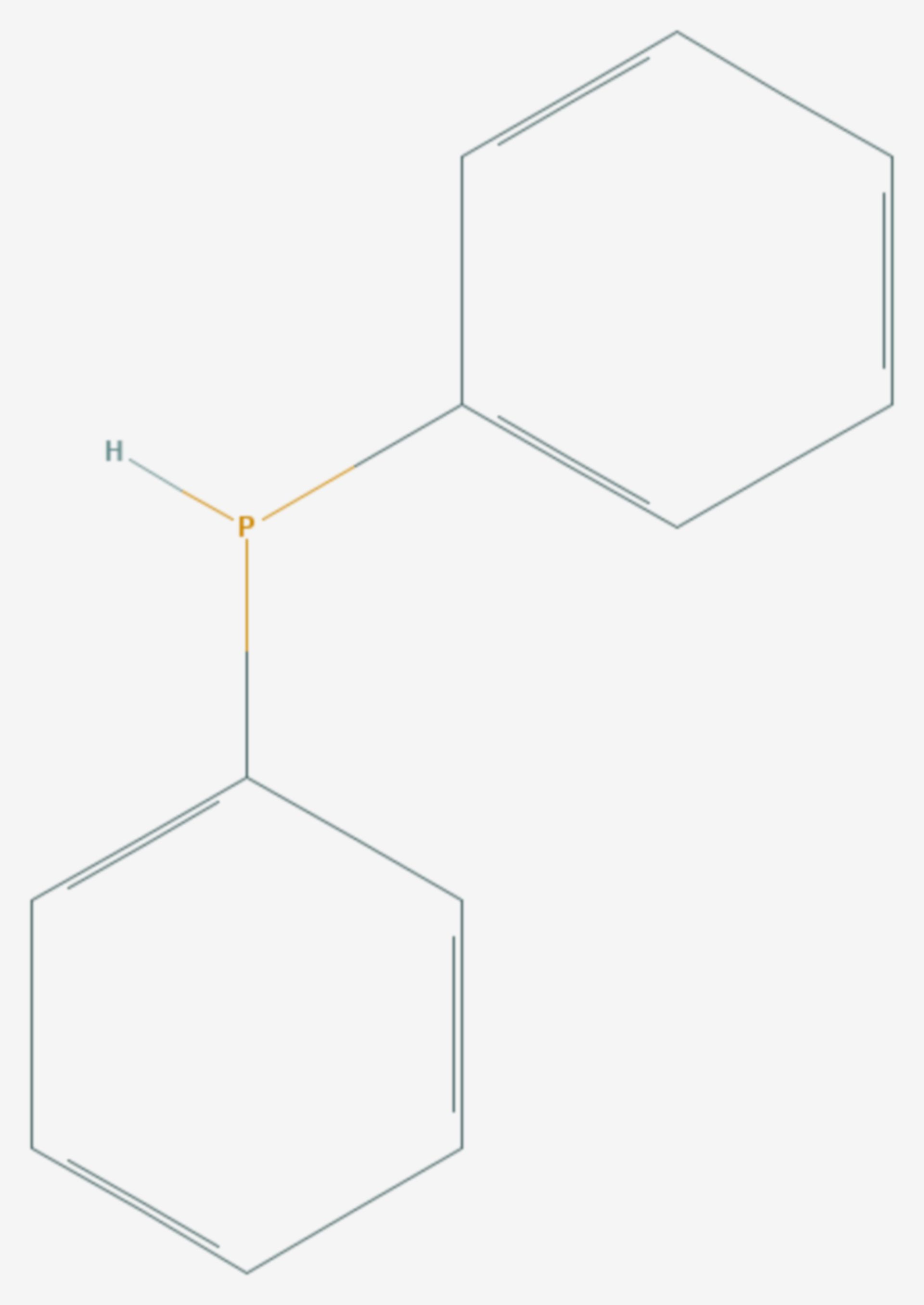 Diphenylphosphan (Strukturformel)