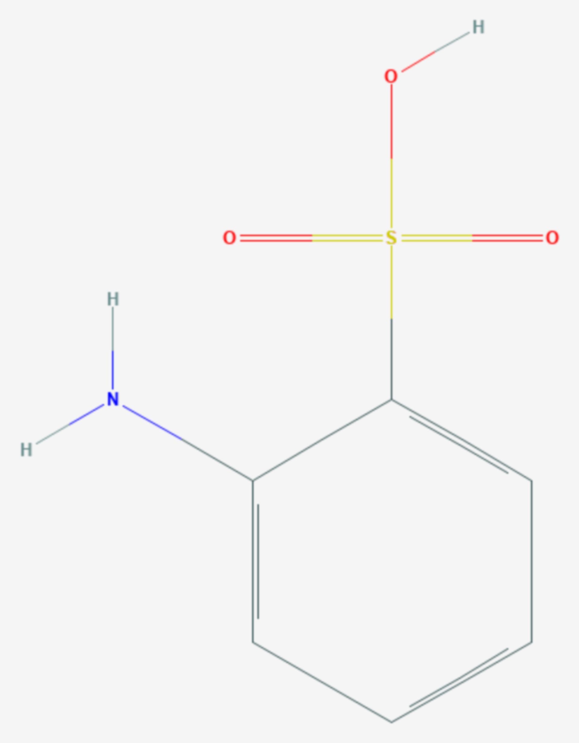 Orthanilsäure (Strukturformel)