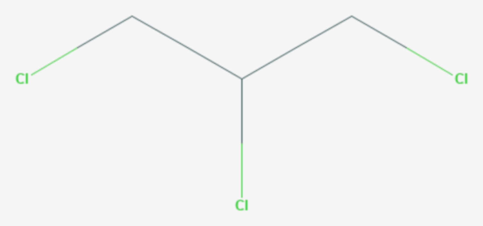 1,2,3-Trichlorpropan (Strukturformel)