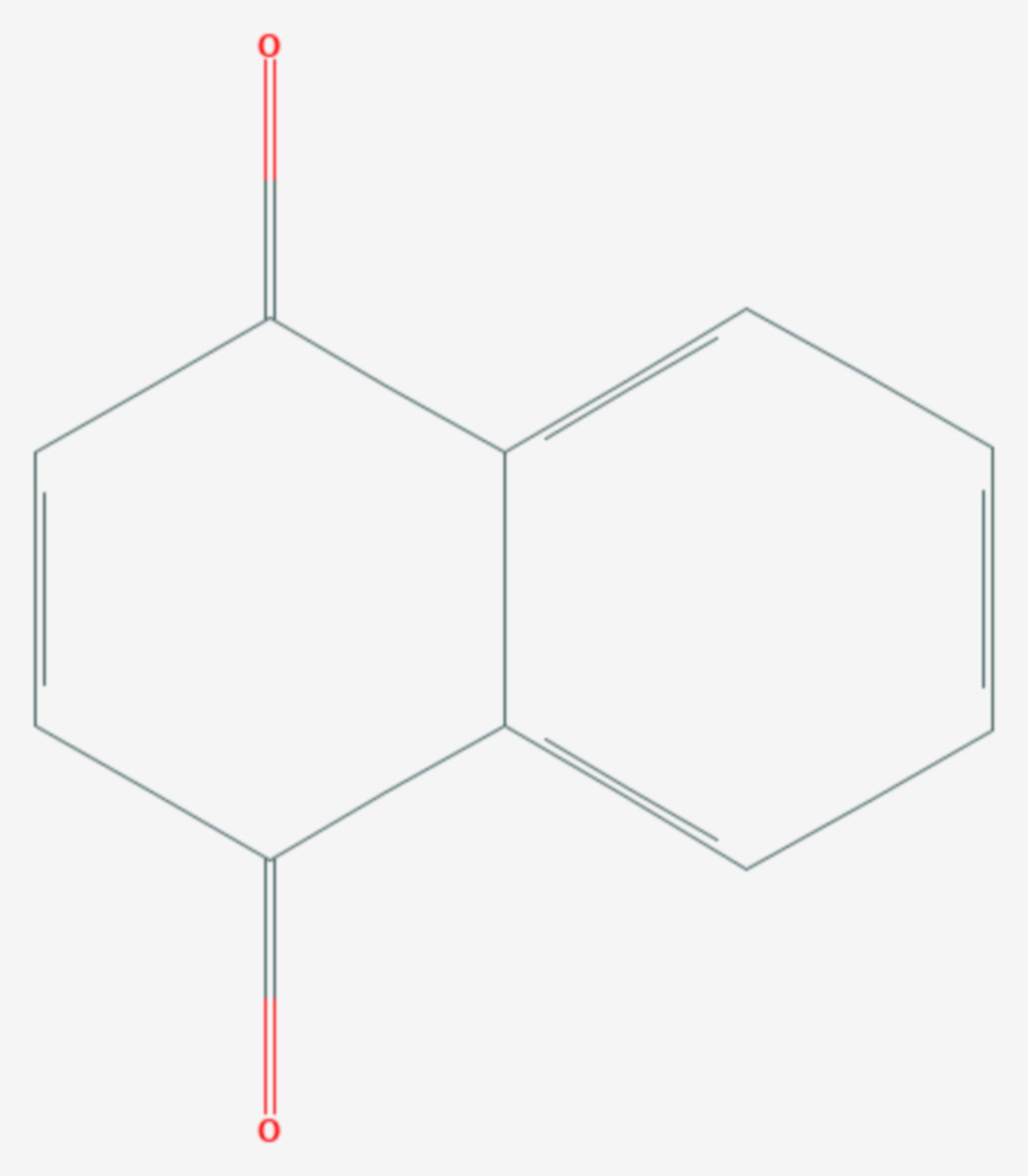 1,4-Naphthochinon (Strukturformel)