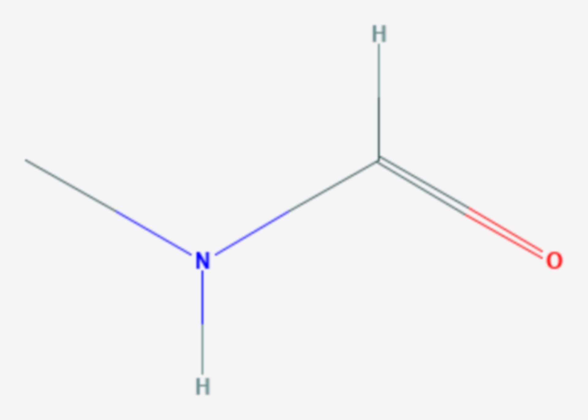 N-Methylformamid (Strukturformel)