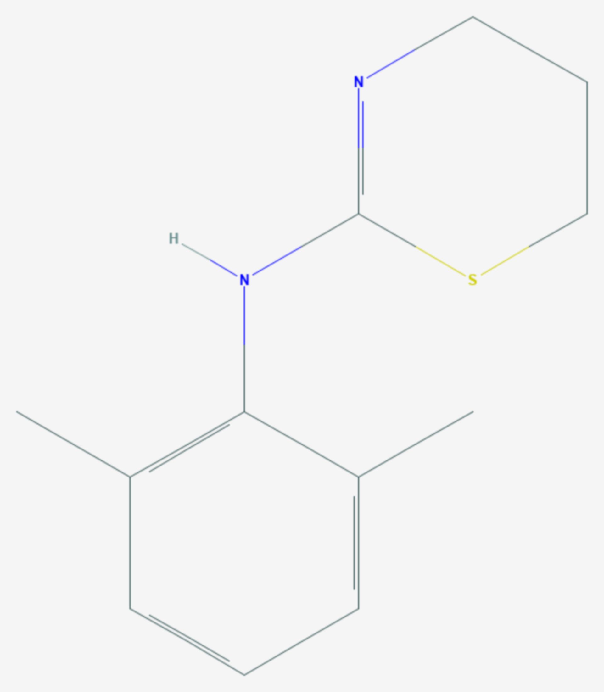 Xylazin (Strukturformel)