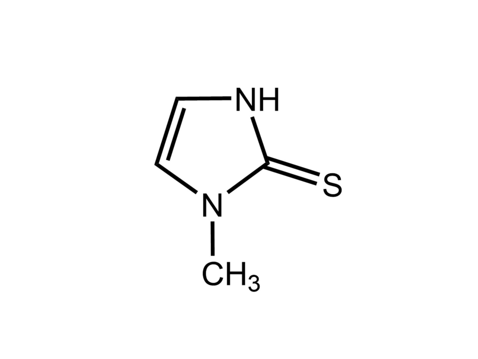 Strukturformel von Thiamazol