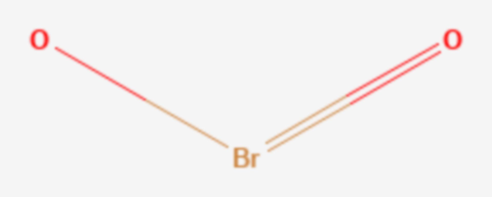 Bromdioxid (Strukturformel)
