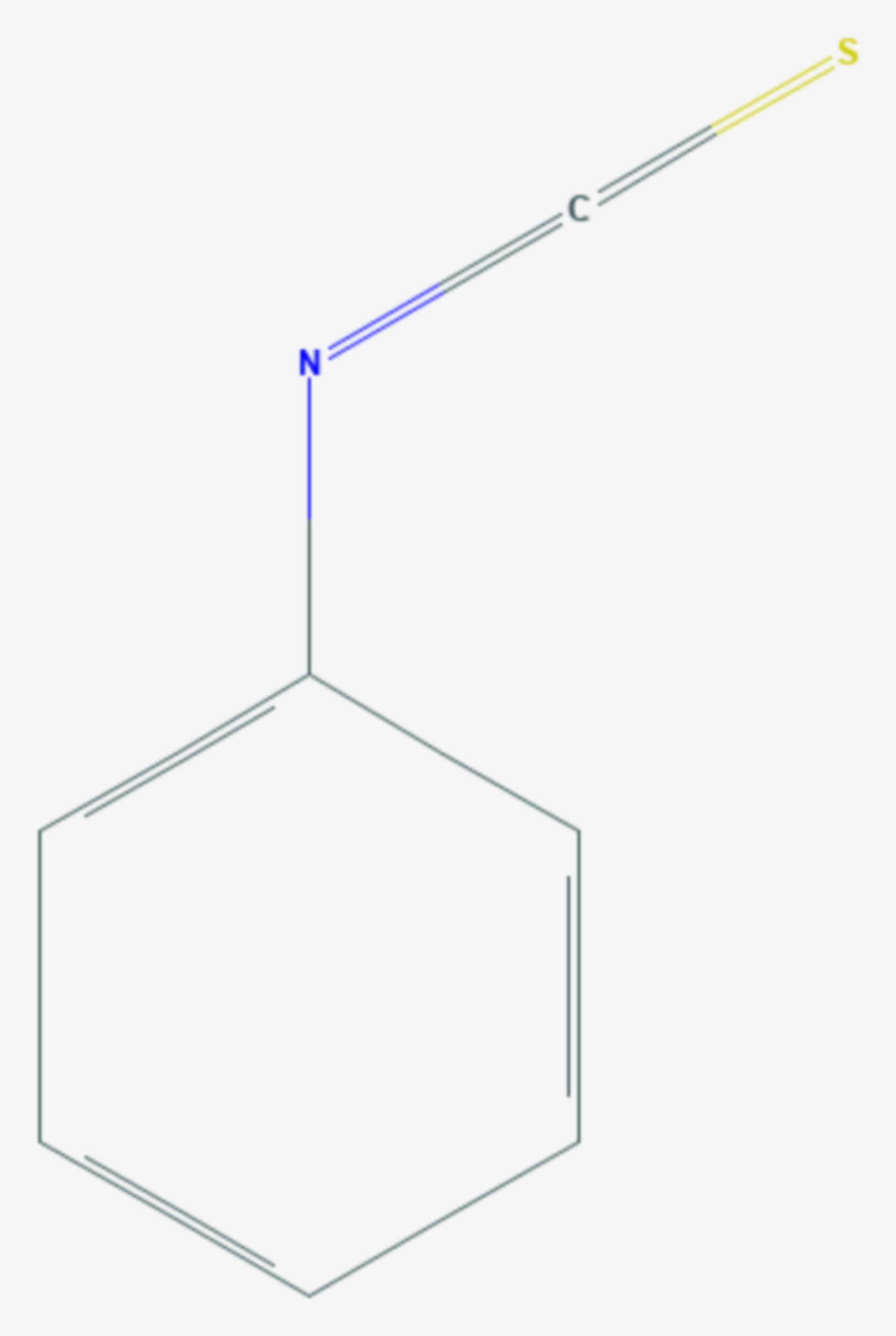 Phenylisothiocyanat (Strukturformel)