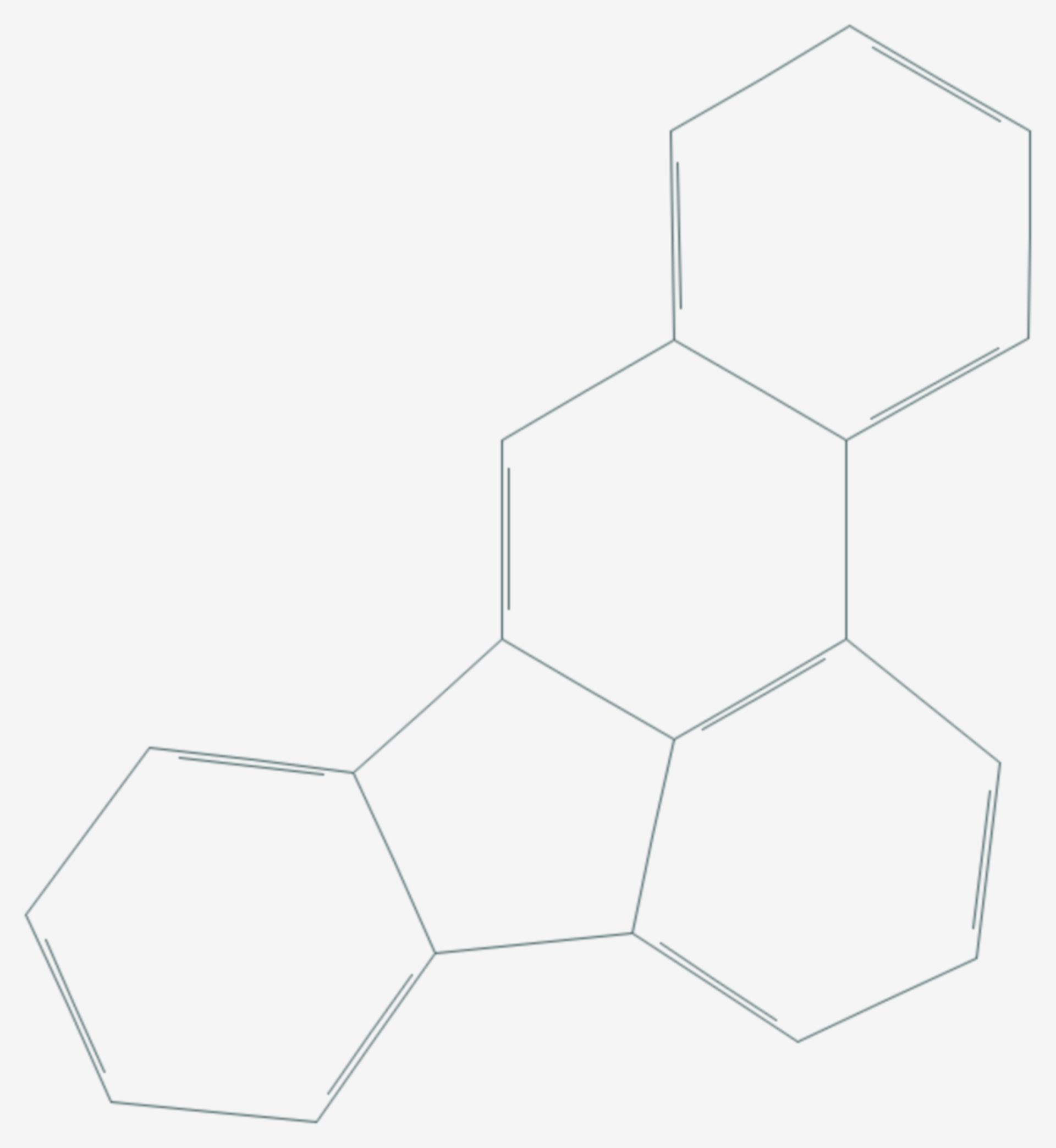 Benzo(b)fluoranthen (Strukturformel)