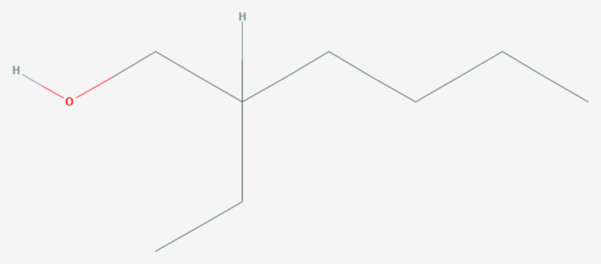 2-Ethylhexanol (Strukturformel)