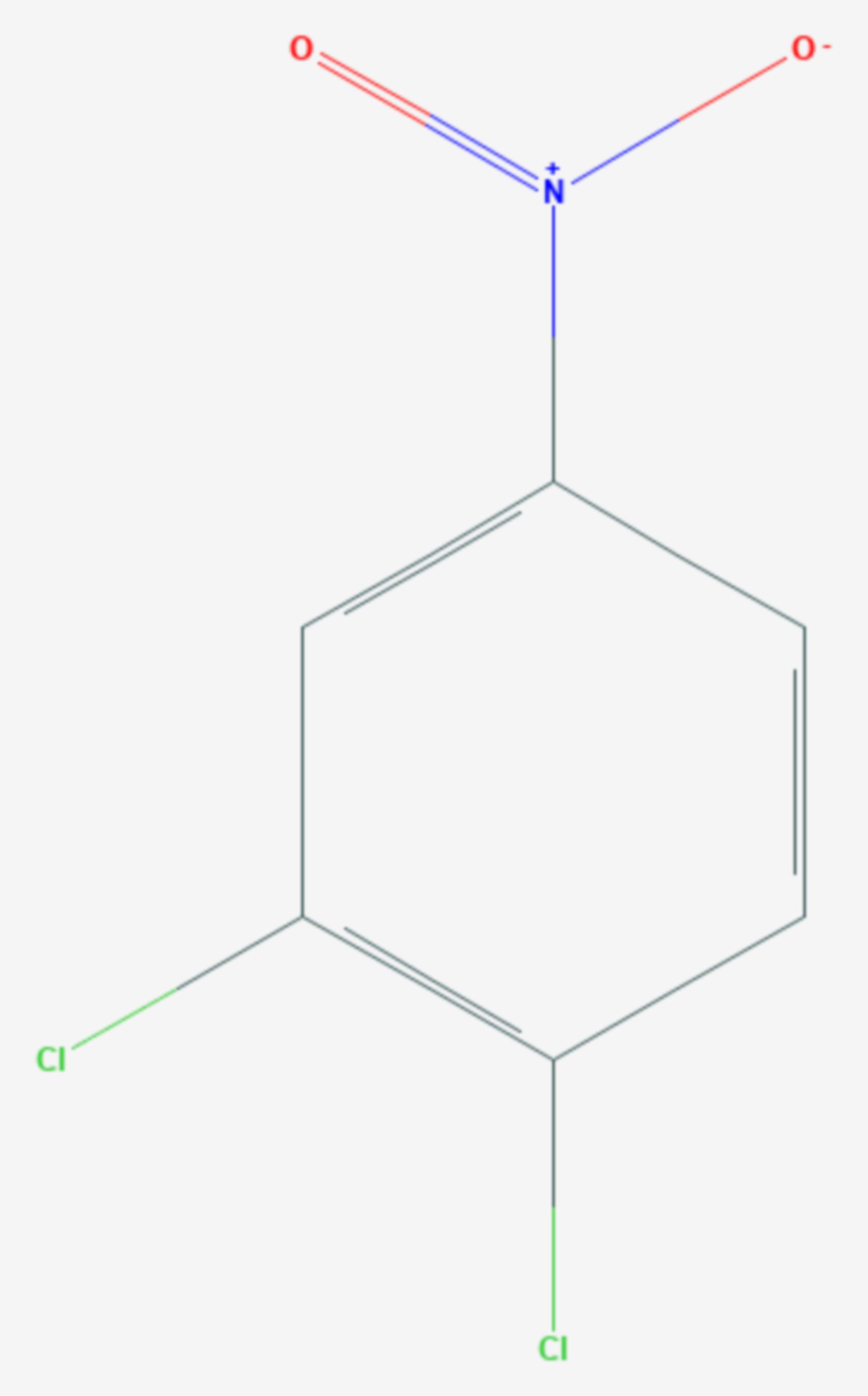 1,2-Dichlor-4-nitrobenzol (Strukturformel)