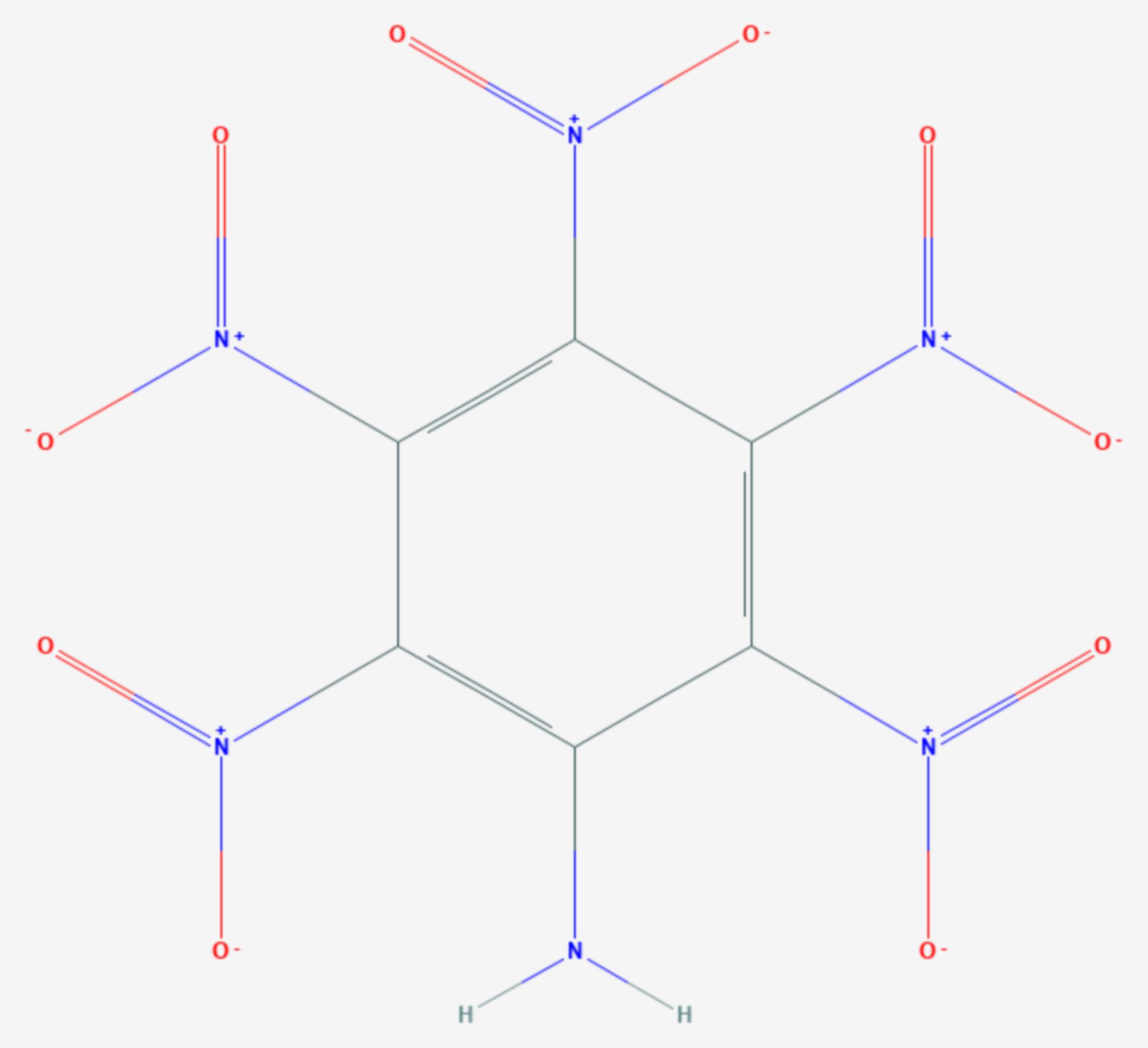 Pentanitroanilin (Strukturformel)