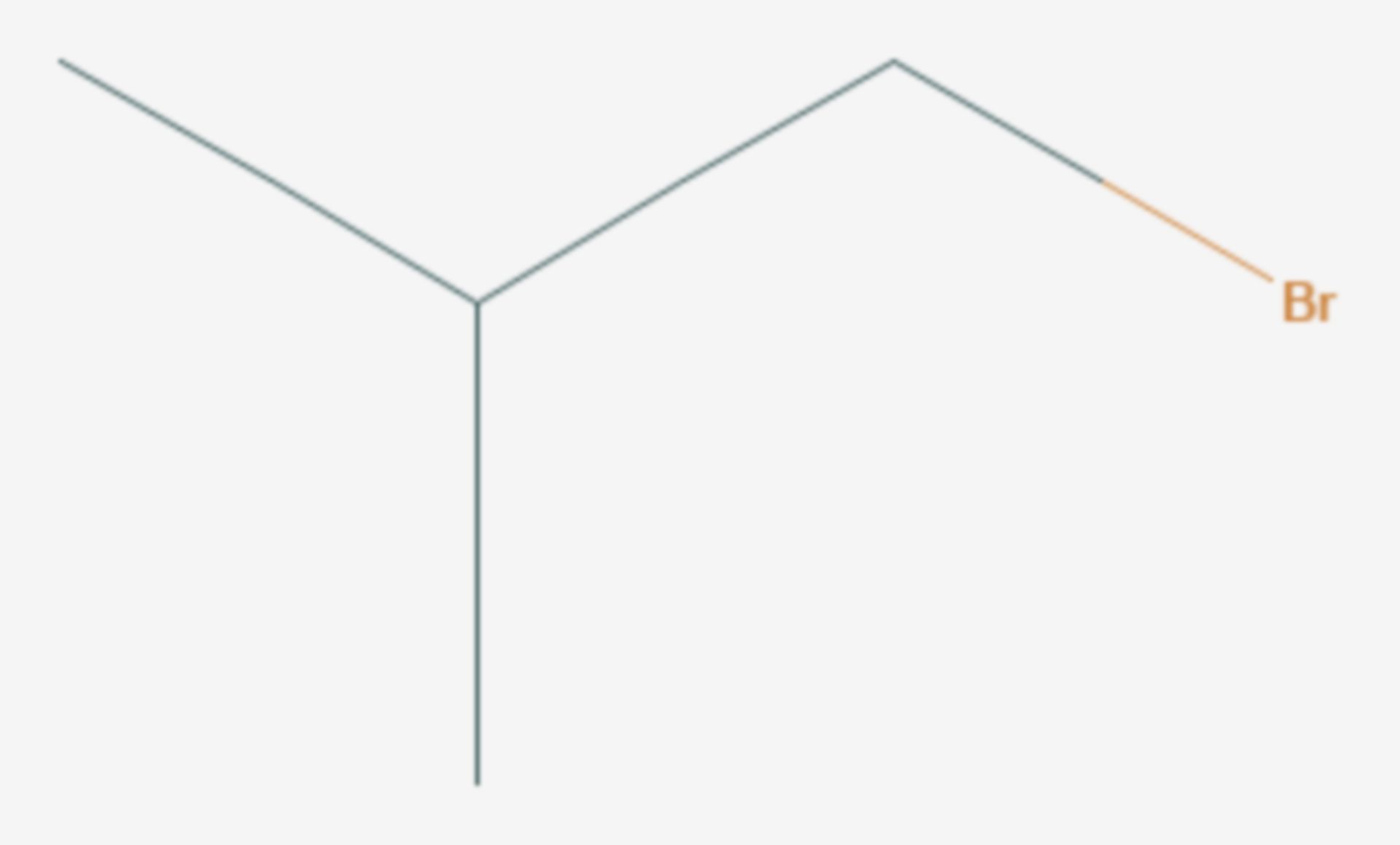 1-Brom-2-methylpropan (Strukturformel)