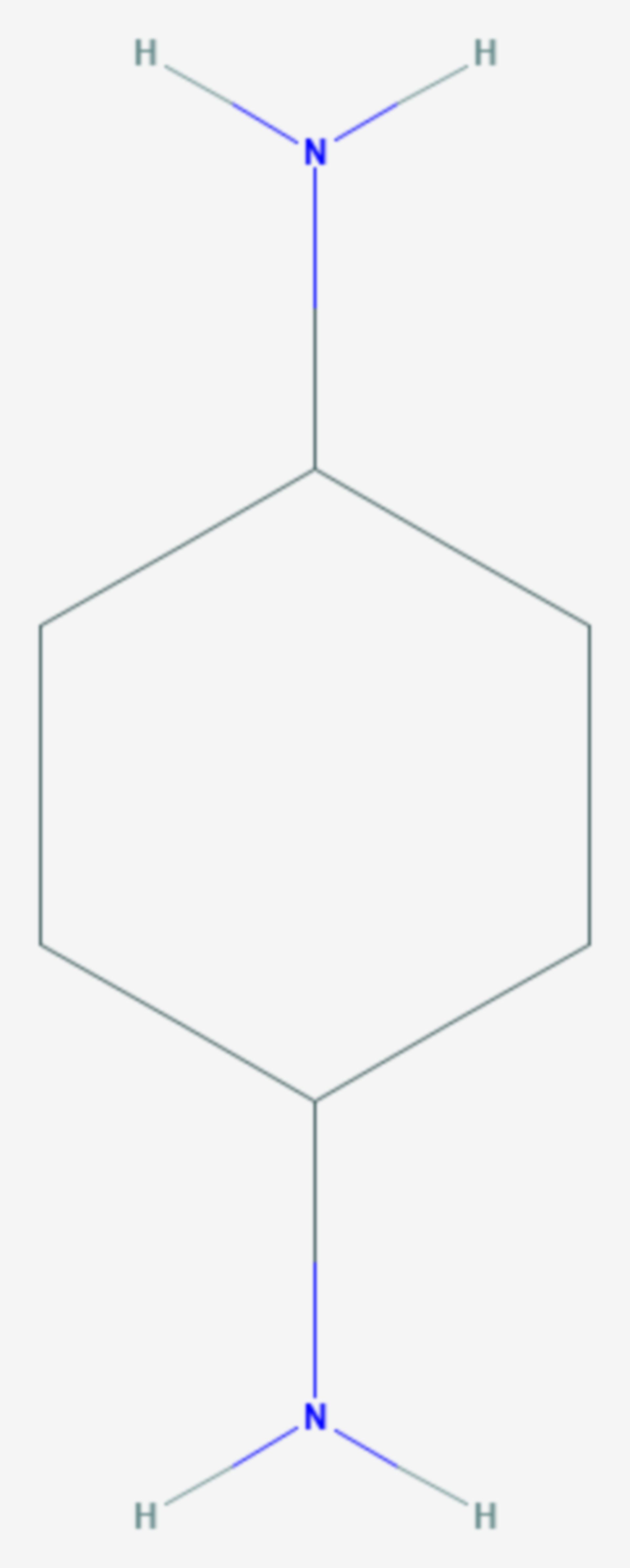 Cyclohexan-1,4-diamin (Strukturformel)