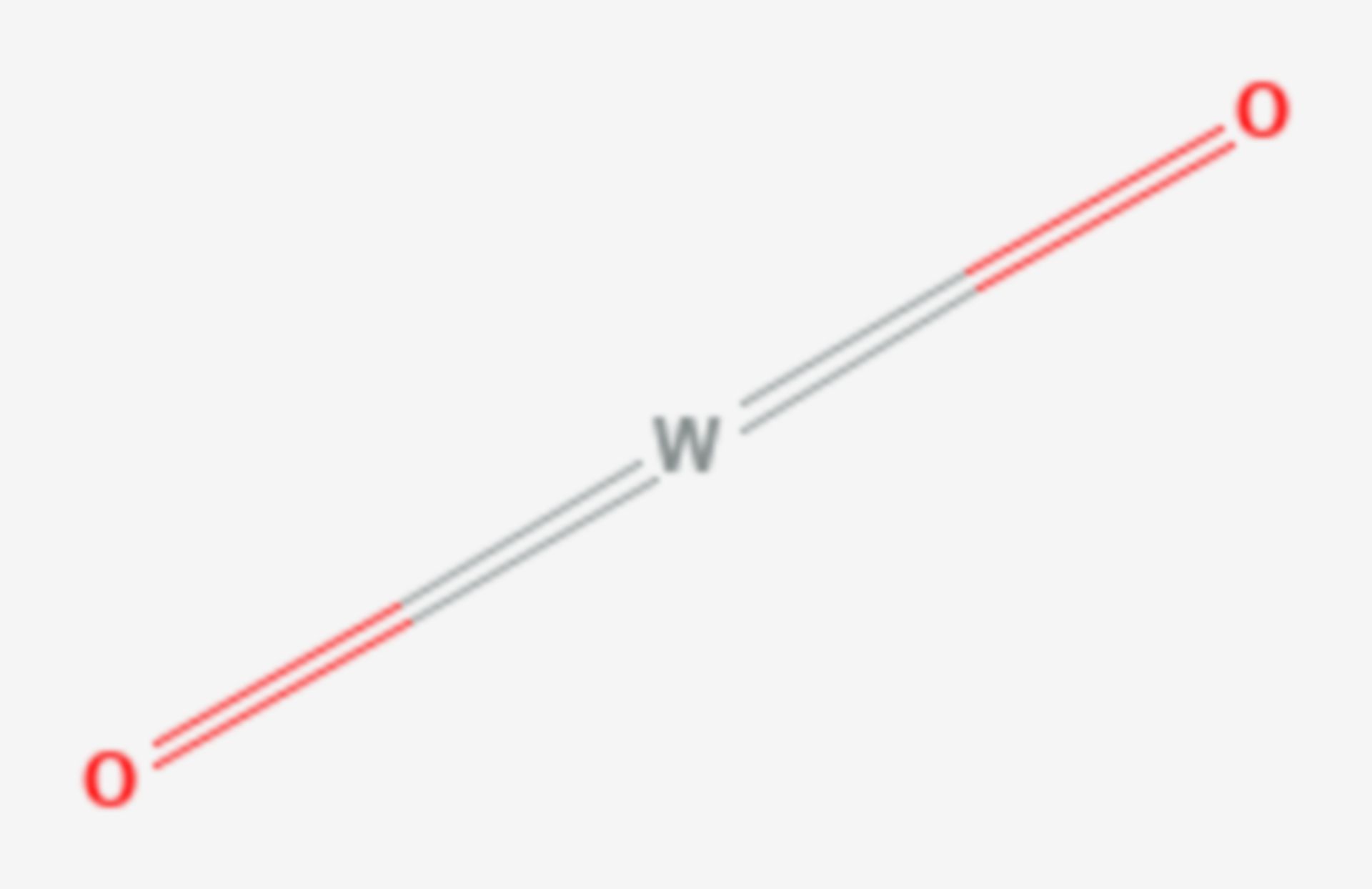Wolfram(IV)-oxid (Strukturformel)